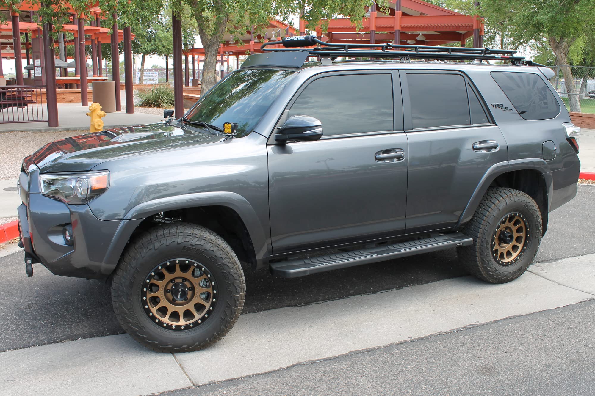 Running Boards Raptor Series Steps 6in OEM Style Black Aluminum Compatible with Regular Cab 2019-2026 Silverado Sierra 1500 and 2020-2026 2500/3500 HD