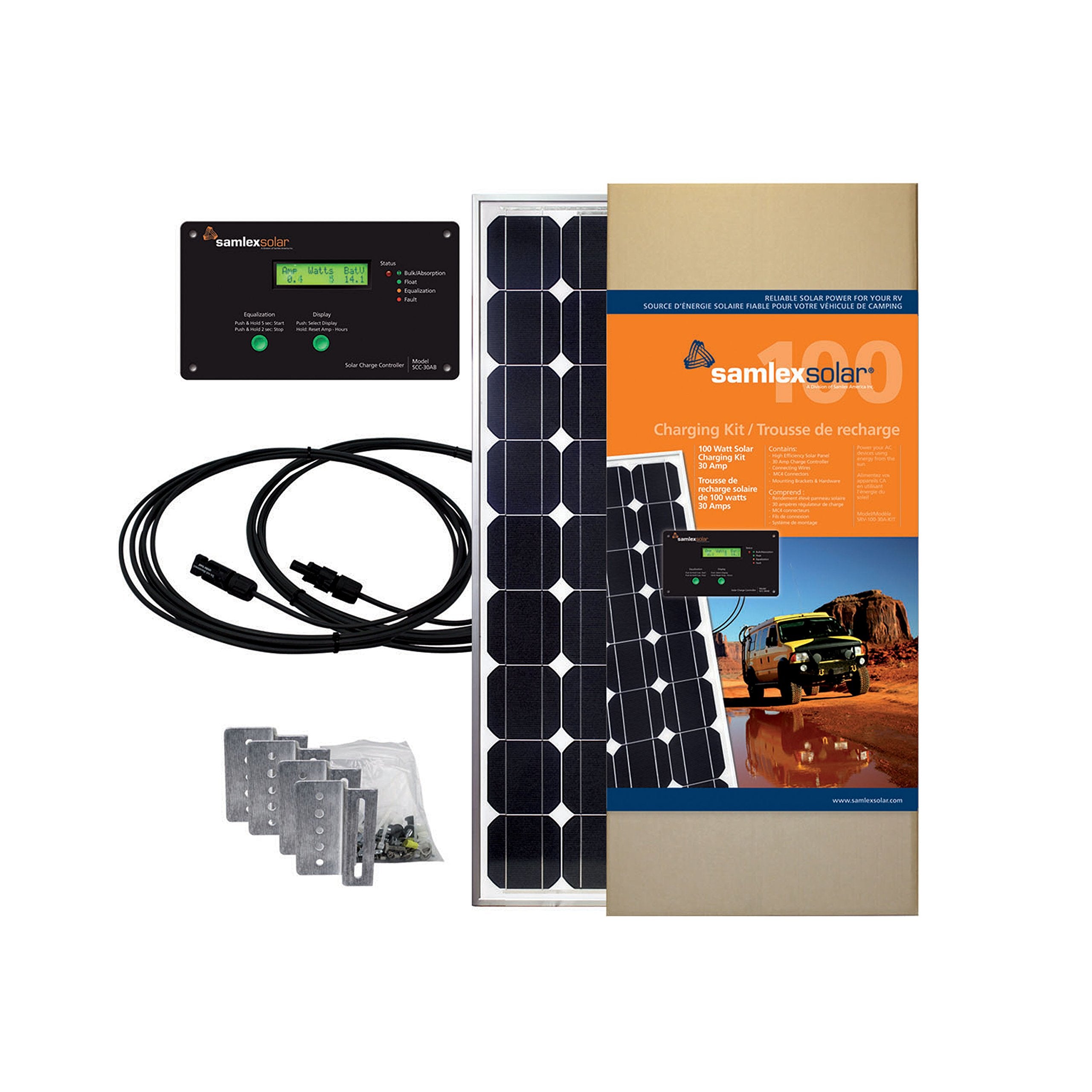 Solar SRV-100-30A Samlex America All-in-One Charging Kit