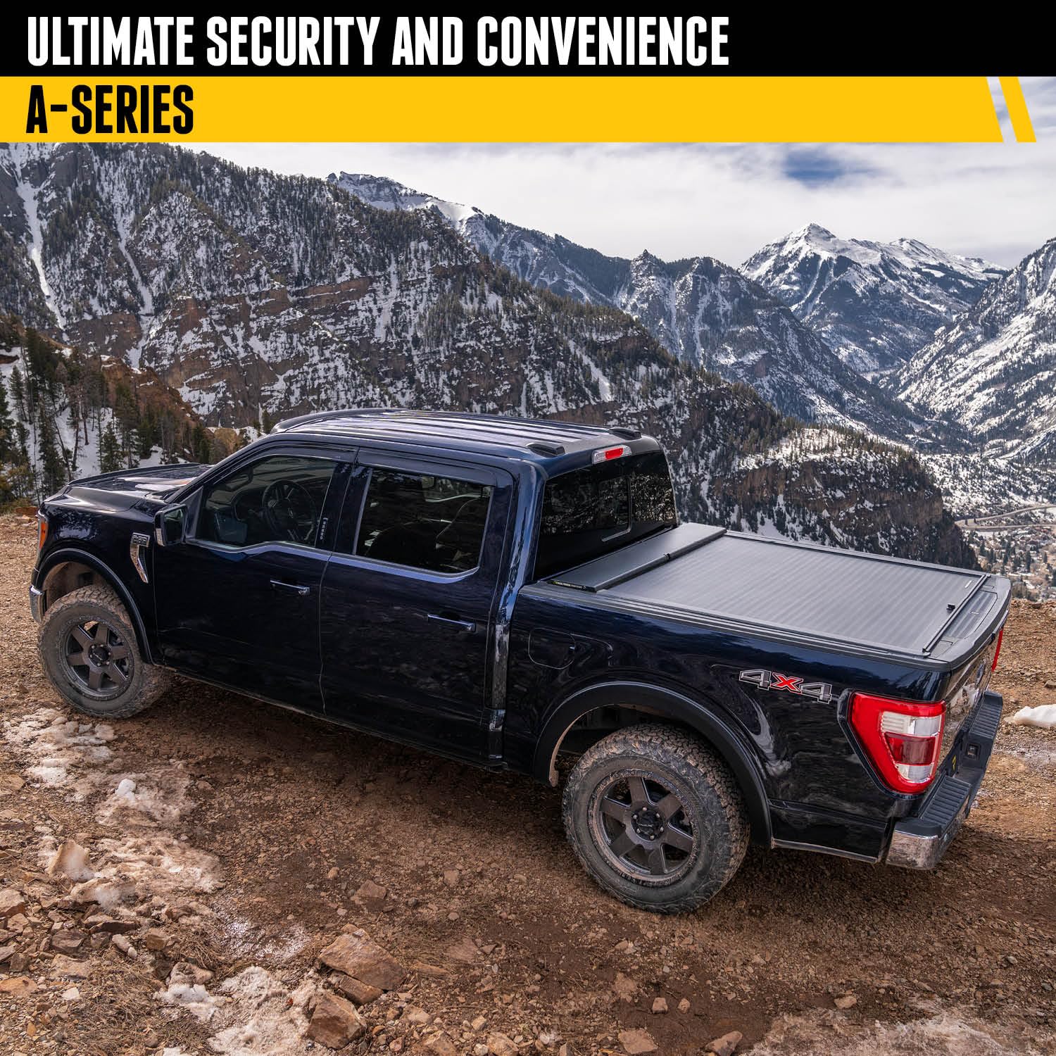 Roll-N-Lock A-Series RealTruck Retractable Truck Bed Tonneau Cover | BT111A | Fits 2009 - 2014 Ford F-150 5' 7" Bed (67")