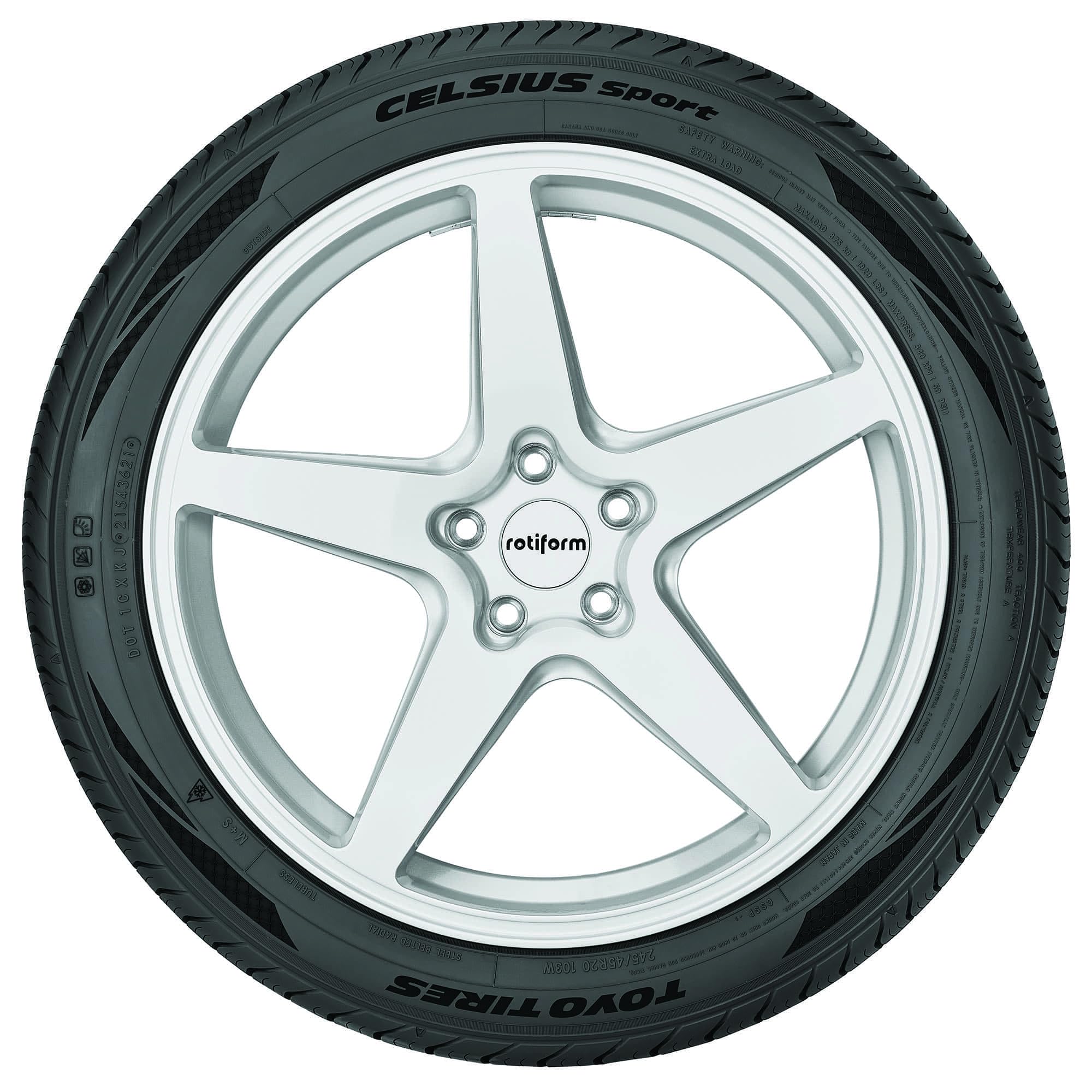 245/55R18 Toyo Celsius Sport All Weather 103W Passenger Tire