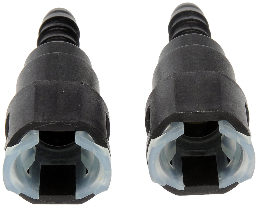 Dorman Fuel Line 800-085 Quick Connector That Adapts 3/8 In. Steel To 5/16 In. Nylon Tubing, 2 Pack Universal Fit