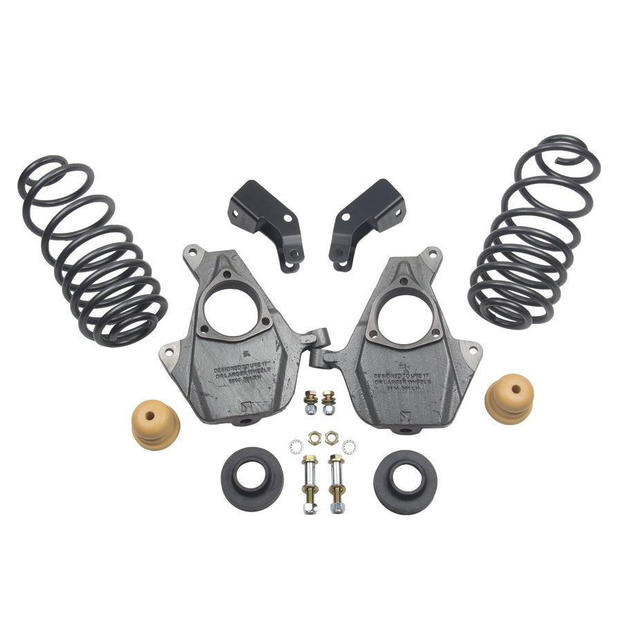 Lowering Kit Belltech 1019, 14-17 Gm Suv W/Mag/Auto Ride 2-3F-4 R