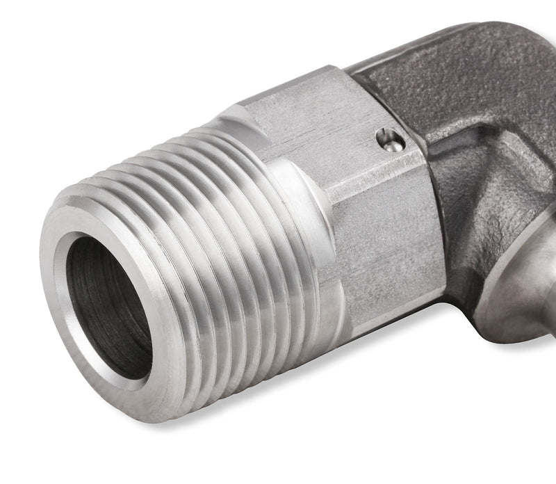 Earl's 90 Degree SS988410ERL 5/8 in. Hose to 1/2 in. NPT Male Elbow - with Swivel