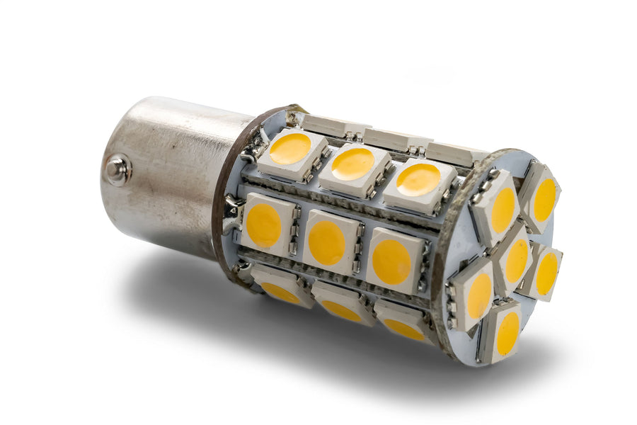 Camco LED Replacement Bulb Camper & RV | Features 27 Individual Lights for a Bright White Light | 12 Volt Bulb | 1-Pack (54605)
