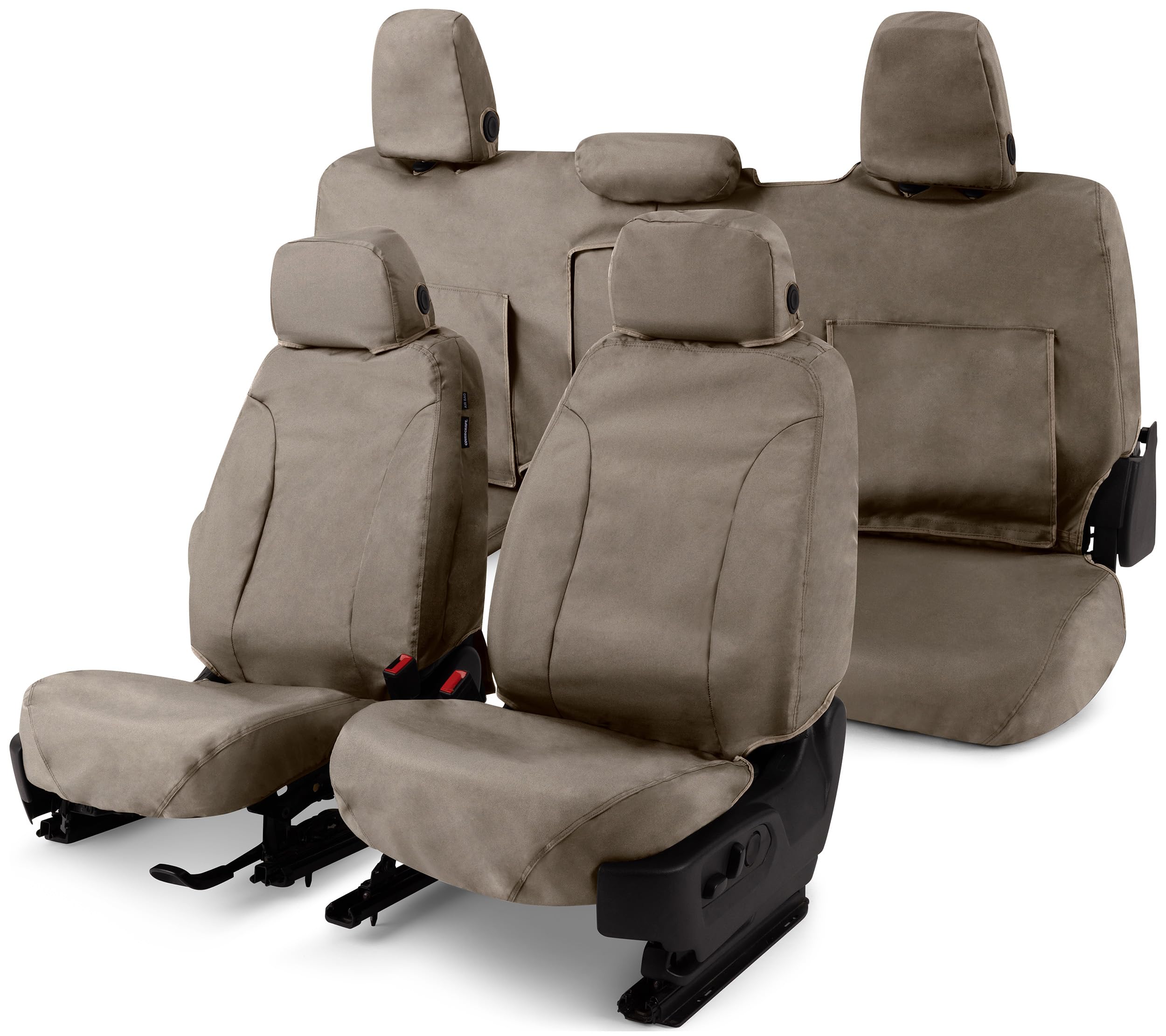 Covercraft Second Row SeatSaver Waterproof Taupe Taupe SS8440WFTP