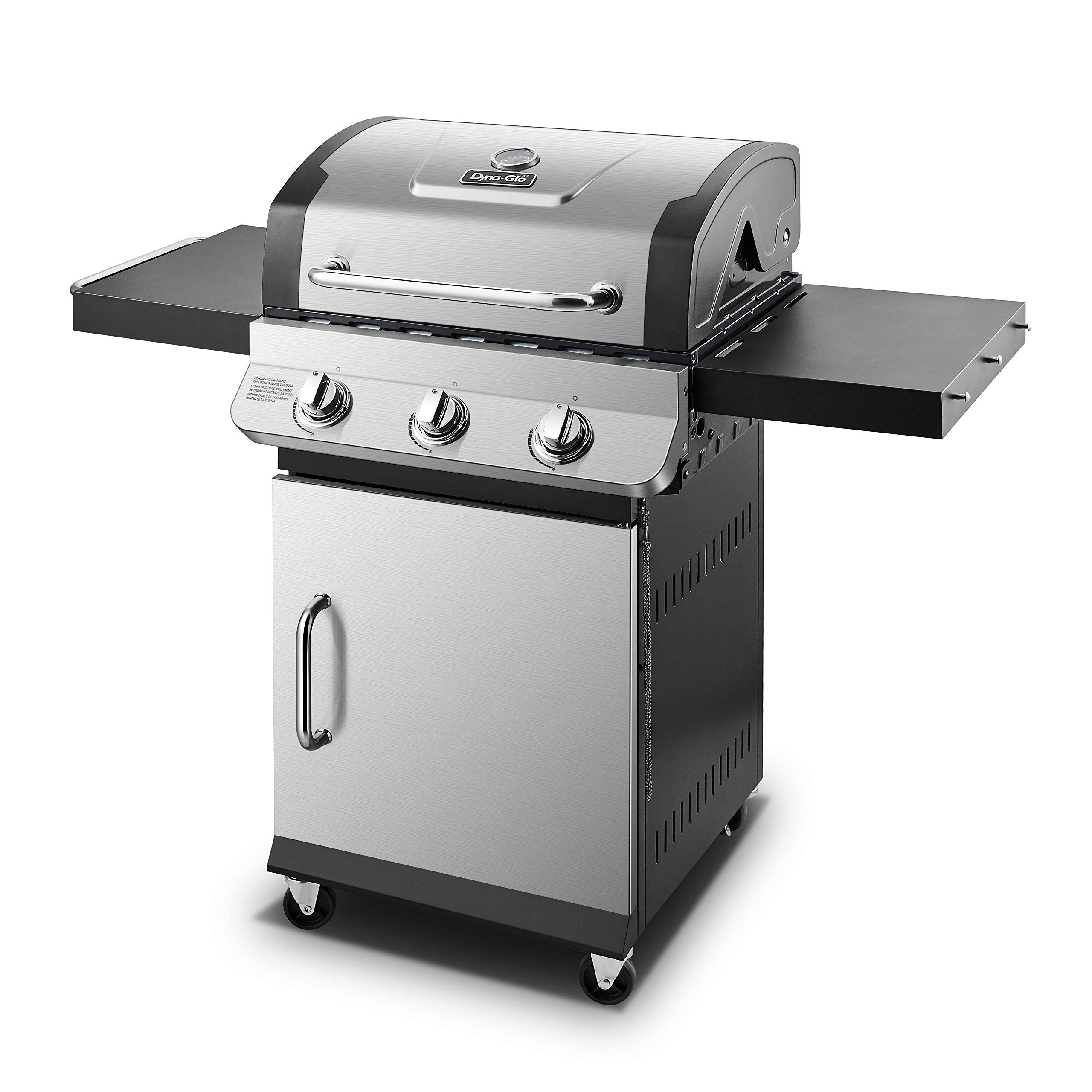 Dyna-Glo Premier 3 Burner Propane Gas Grill, DGP397SNP-D Stainless