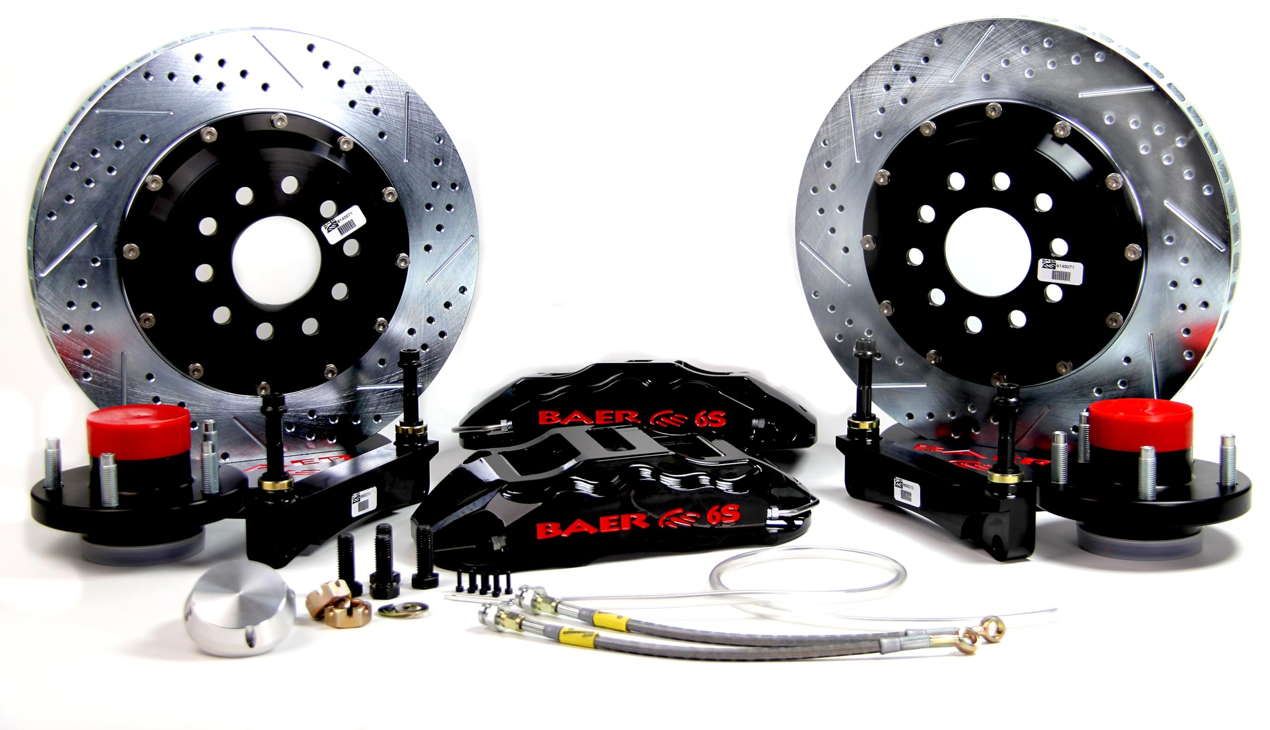 BAER BRAKES Brake System 4501000B-BKCZ (14" Front Pro+ Black 1969 AMC AMX), 1 Pack