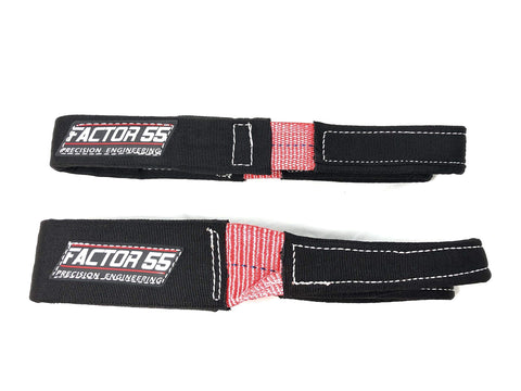 Shorty Strap II Factor 55 with Low Stretch Polyester, 3" Width x 3' Length