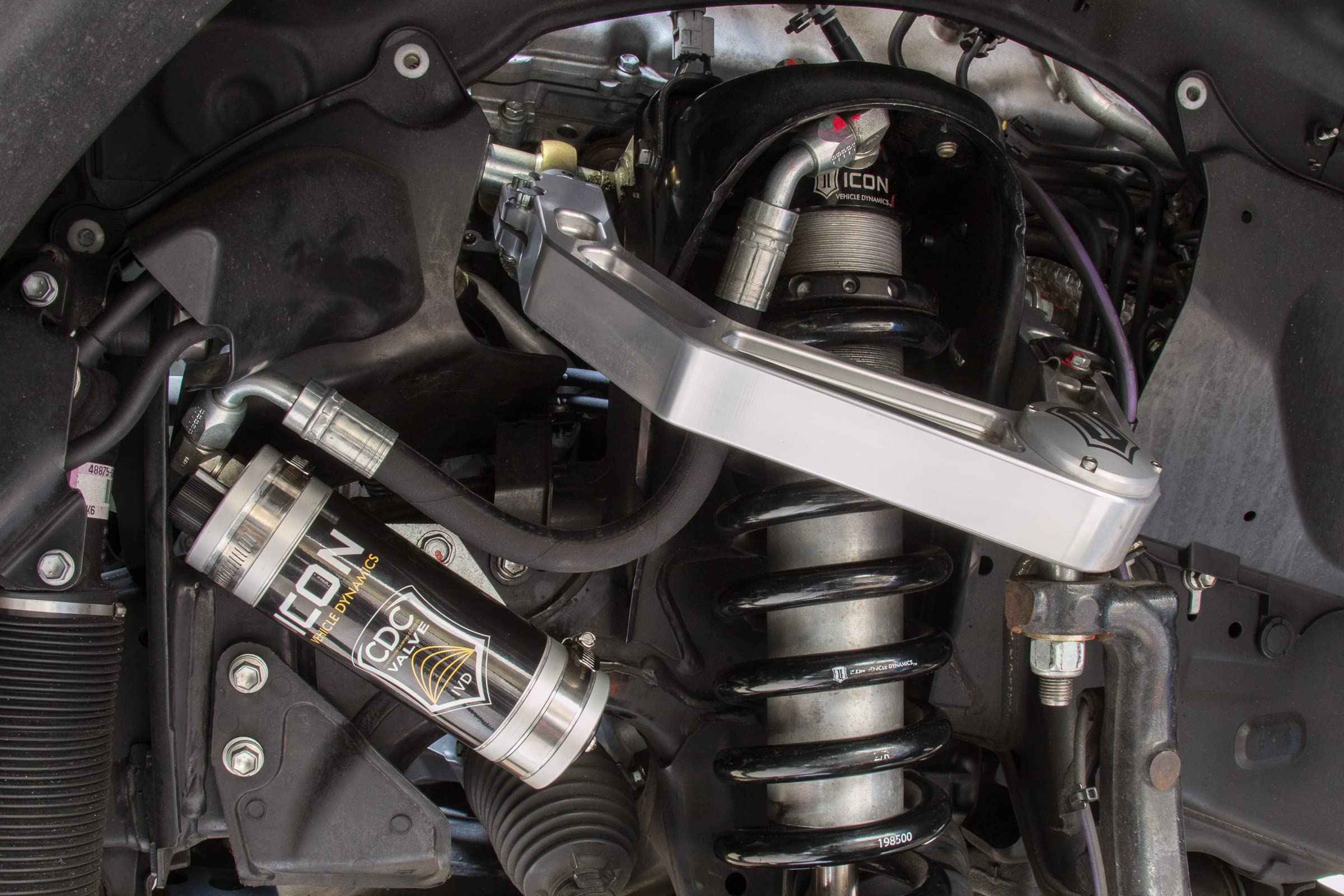 1.5-3.5" Lift, ICON Stage 3 Suspension System, Compatible with 2008-Up Toyotaa Land Cruiser, K53073