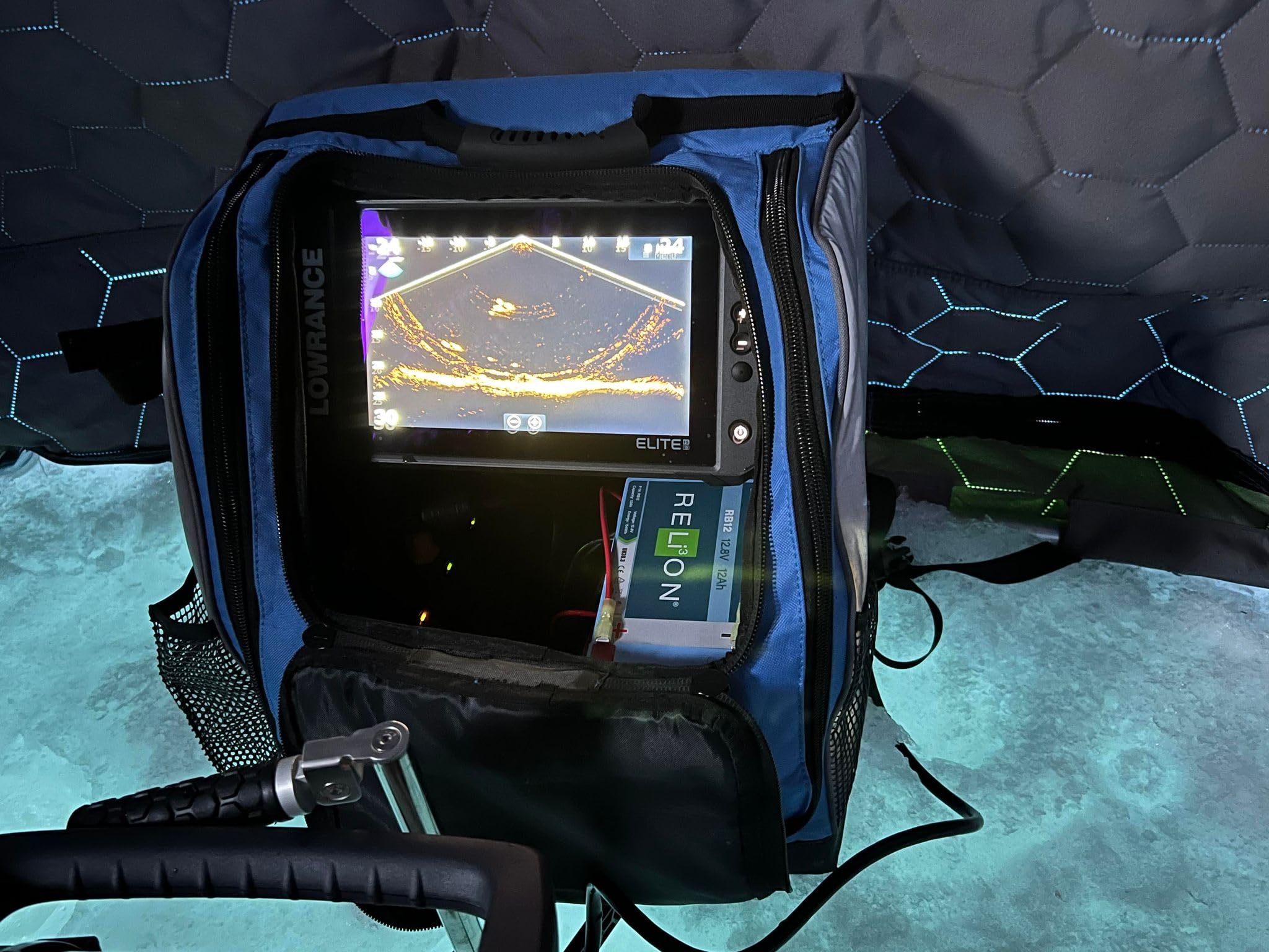 12V RELiON RB12 | 12Ah | LiFePO4 Lithium-ion Battery | F2 Terminal | 3500~5000 Cycles| 10 Year Warranty | Lightweight small size, Perfect for Fish Finders Ice Fishing, Solar, RV, Off-Grid Applications