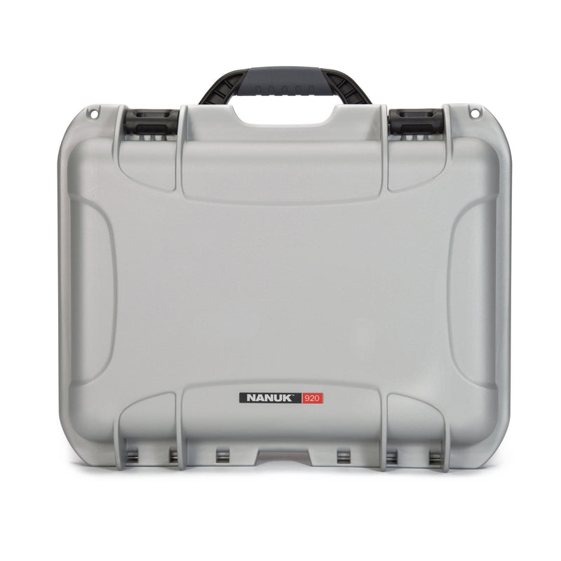 Waterproof Nanuk 920 Hard Case with Padded Dividers - Silver