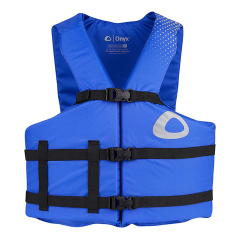 General Purpose ONYX Comfort Life Jacket, Blue, Universal