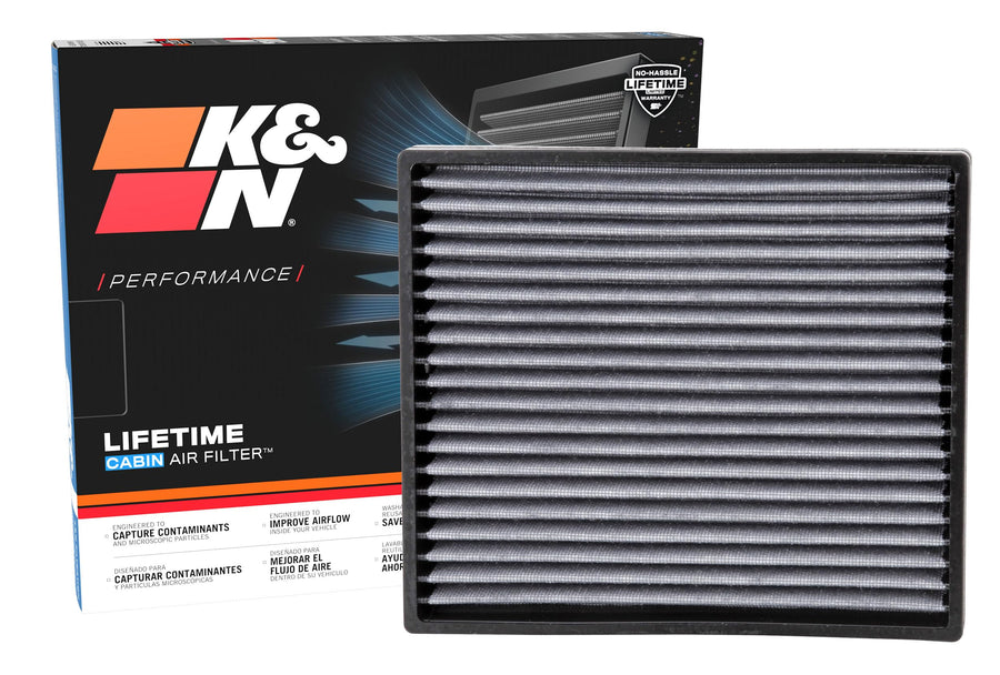 Cabin Air Filter K&N: Premium, Washable, Clean Airflow to your Cabin Air Filter Replacement: Designed for Select 2002-2008 TOYOTA (Corolla, Matrix) Vehicle Models, VF2003