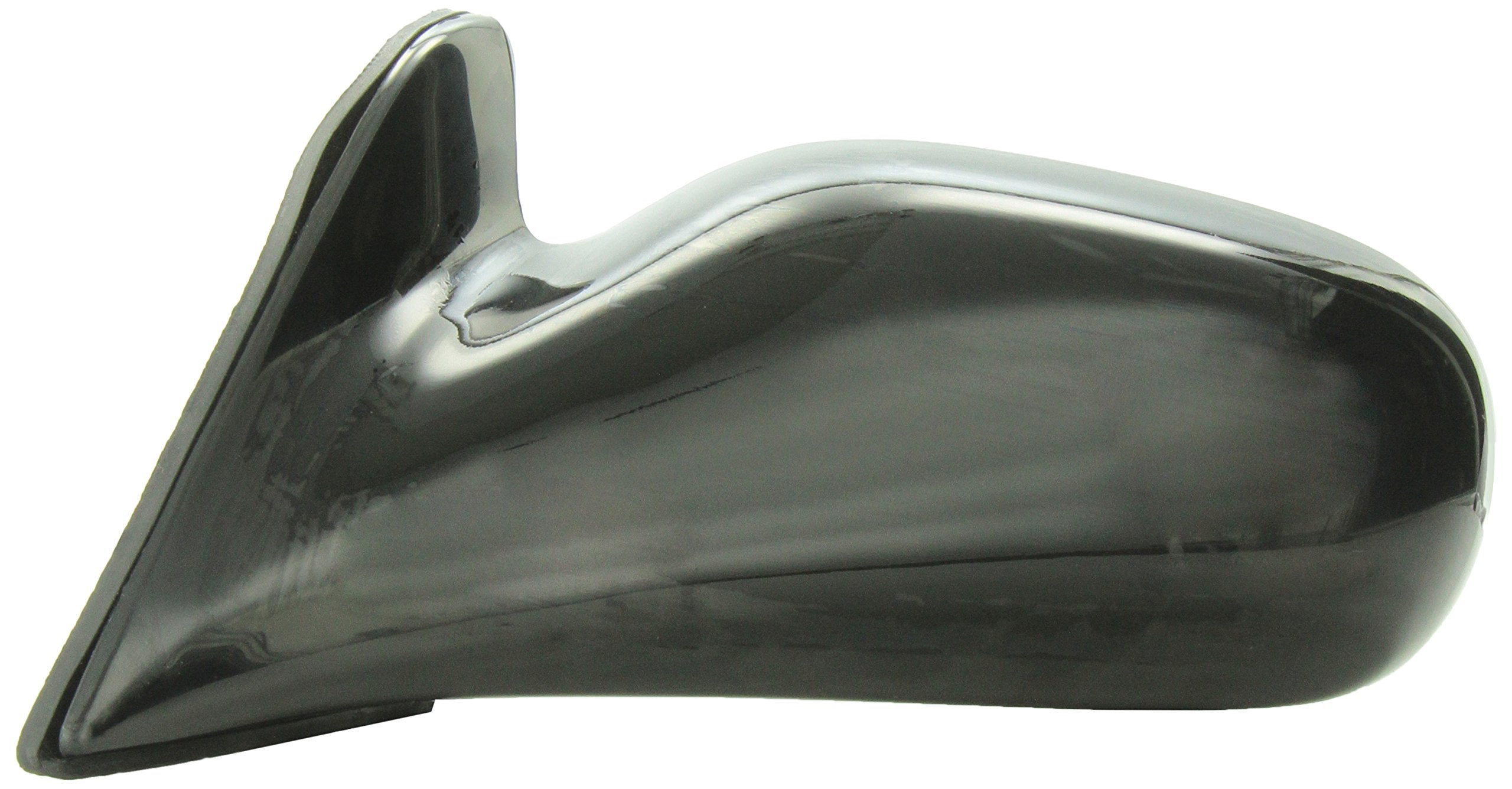 Mirror Driver Side for Toyota Corolla Sedan, Black, US Built, Non-Foldaway, Manual Remote