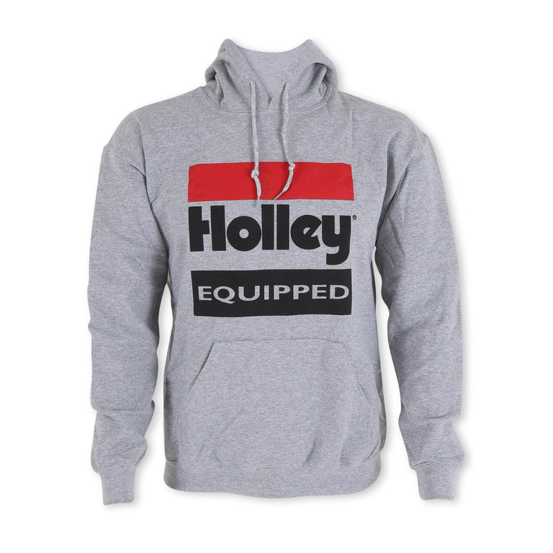 10023-MDHOL Holley Equipped Hoodie Grey