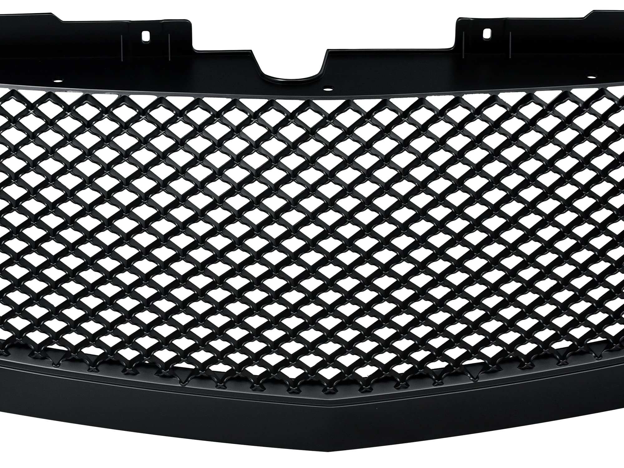 7146952 Armordillo USA Mesh Front Hood Grille - Matte Black Fits 2007-2014 Cadillac Escalade
