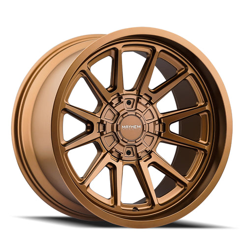 MAYHEM 8116 INTREPID SATIN BRONZE 20X9 5-114.3/5-127 0MM 87MM (1) Wheel