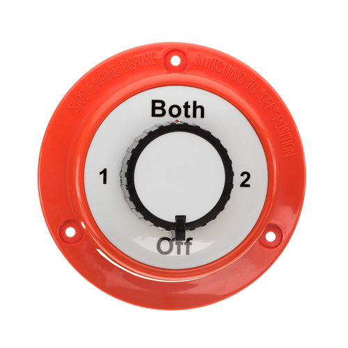 Attwood 4-Way Single Pole Marine Battery Selector Switch 14230-3