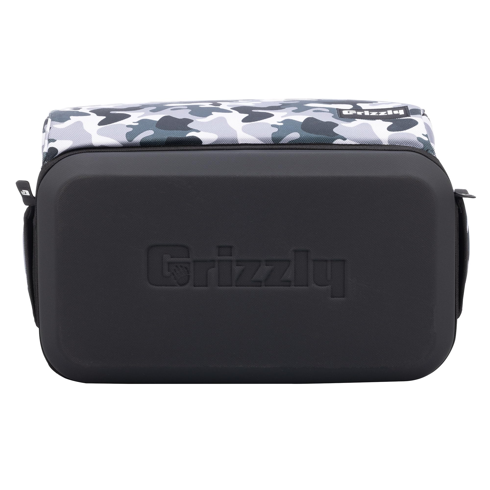 Drifter Grizzly 20 Soft Sided Cooler | 20 qt Flip-Top Cooler Bag | Ice Chest for Beach Boat Camping Fishing Hiking Hunting Picnic | Lightweight Portable Insulated Waterproof | White Bubble Snow Camo