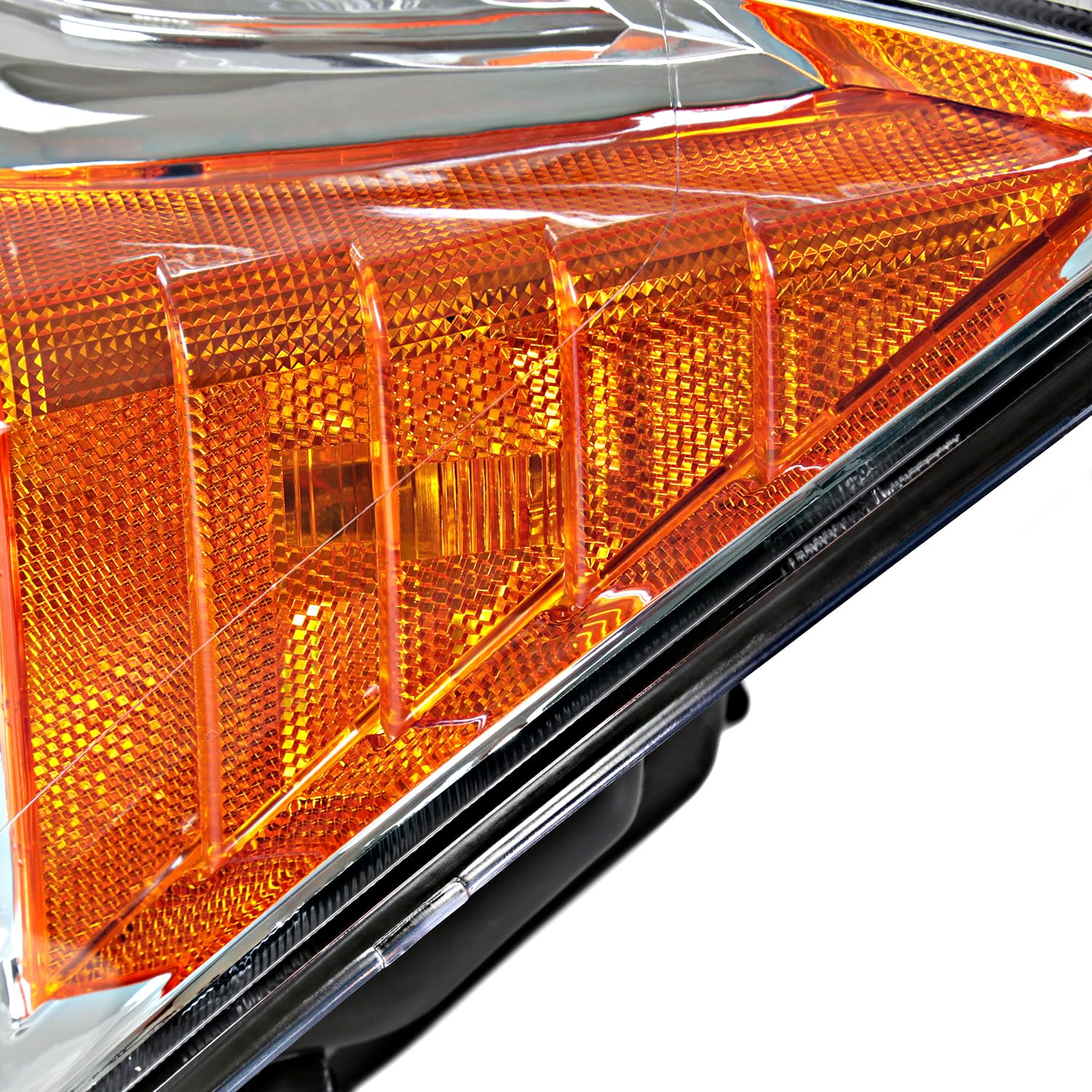 Chrome Headlights SPEC-D TUNING Compatible with 2007-2011 Honda CR-V