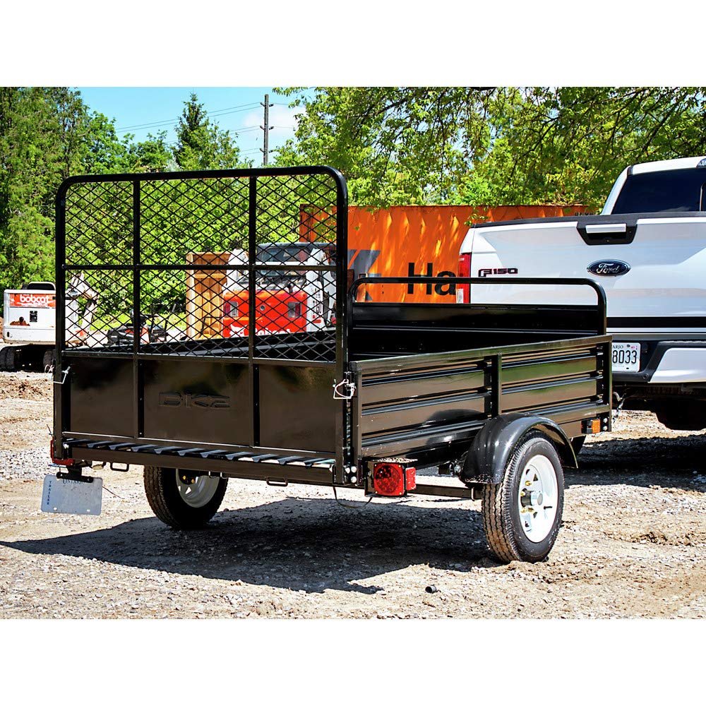 Utility Trailer DK2 4.5 x 7.5 Drive-Up Gate, Load Capacity 1639 lb, Deck Length 7.5 ft, Deck Width 4.5 ft, Model# MMT5X7-DUG