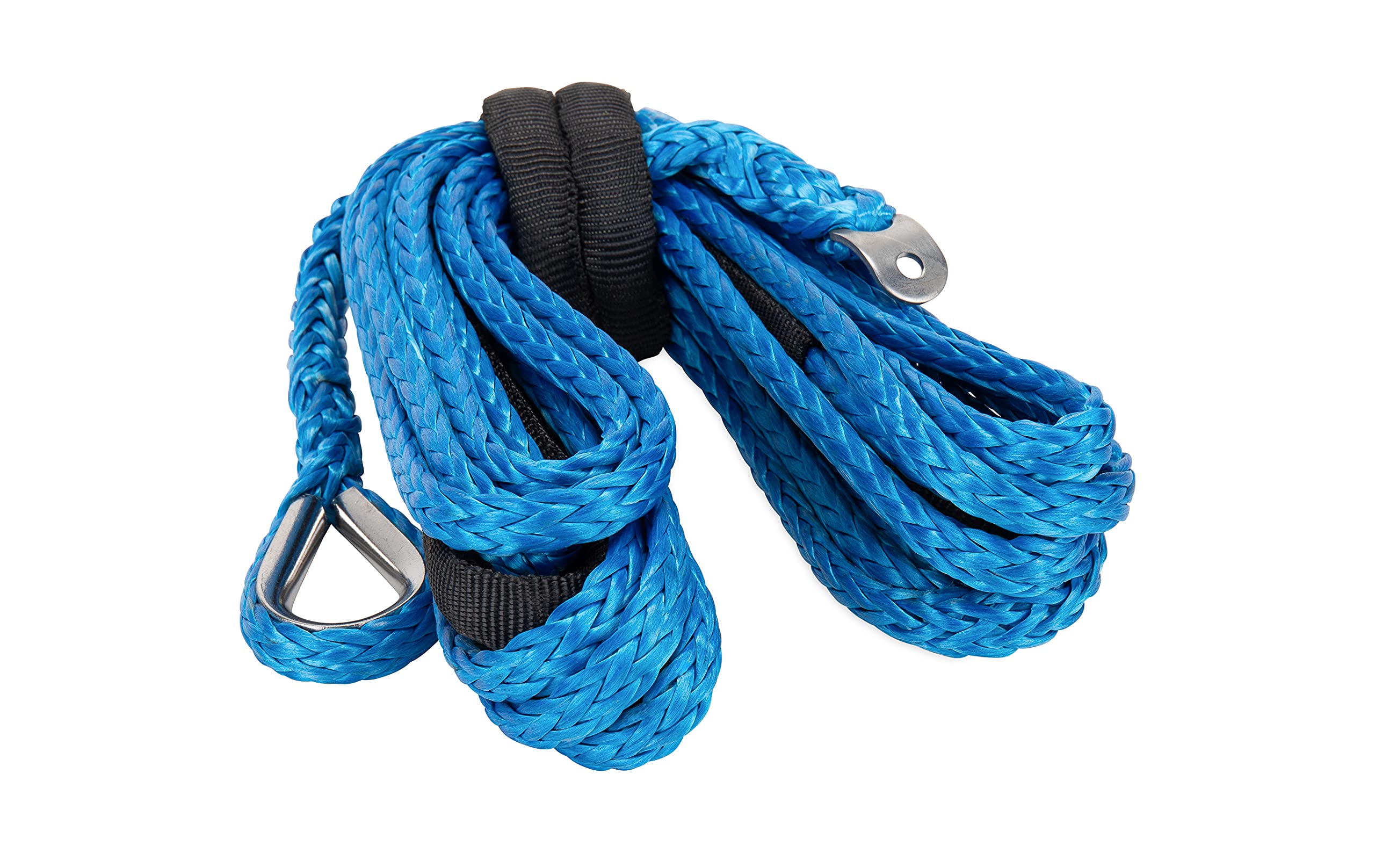 Trac Outdoors 20ft SuperRope Trailer Winch - Designed for Use with the Trac 2500 or 3500 Trailer Winches - Features a 7,700 lb. Break Strength (69121)