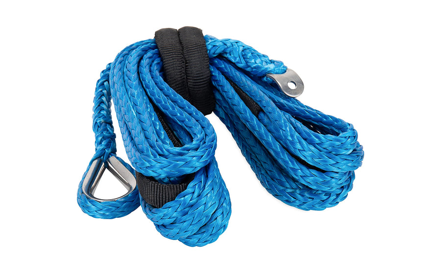Trac Outdoors 20ft SuperRope Trailer Winch - Designed for Use with the Trac 2500 or 3500 Trailer Winches - Features a 7,700 lb. Break Strength (69121)