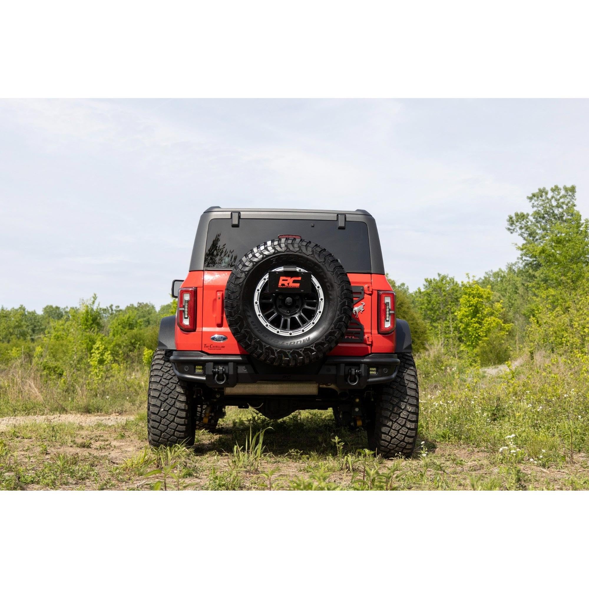 Rough Country LED Tubular Rear Bumper for 2021-2024 Ford Bronco - 51210