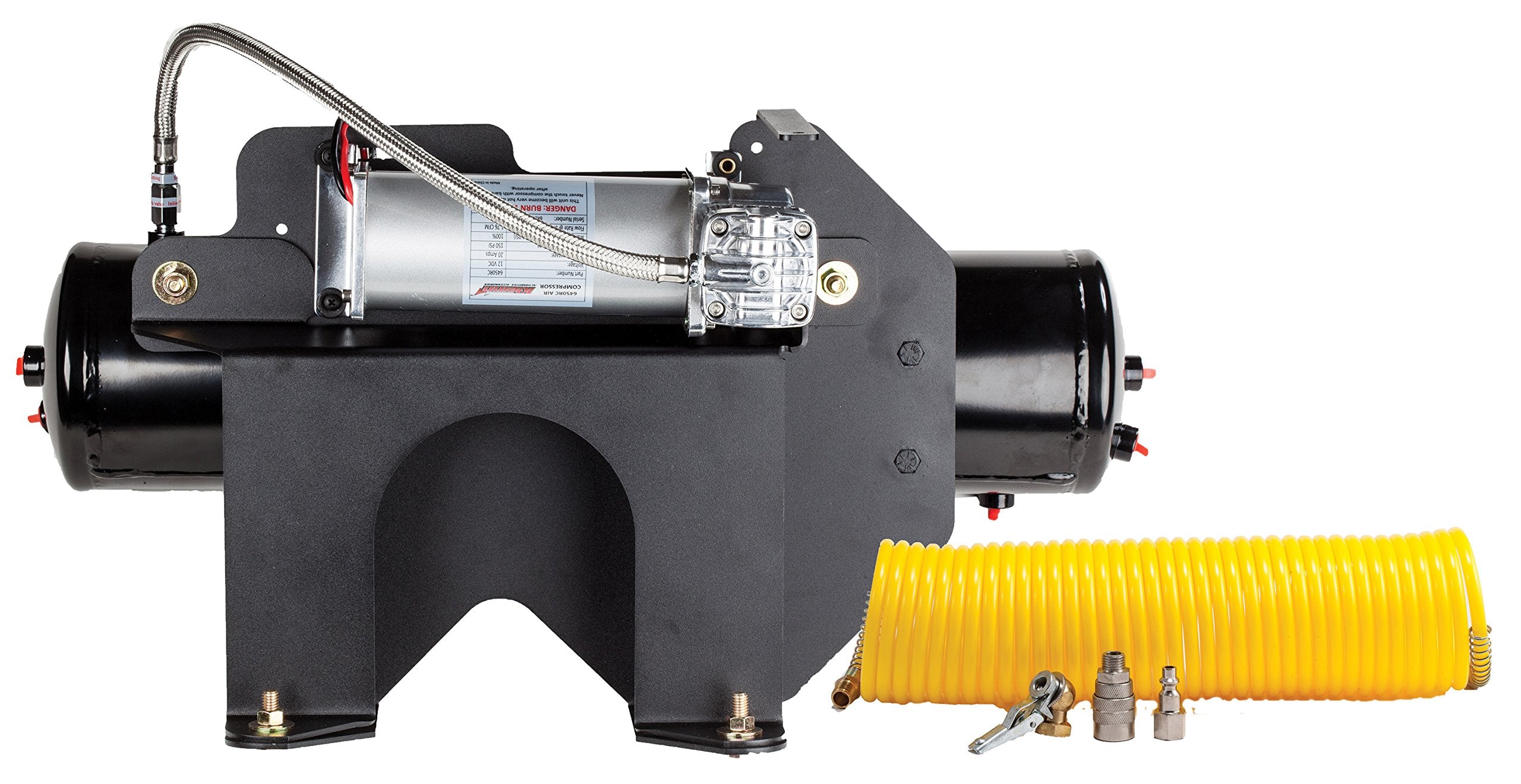 Kleinn Air Horns Ultimate HDOBA-6450 Bolt-On Onboard Air System for GM 2500HD/3500HD Diesel Trucks