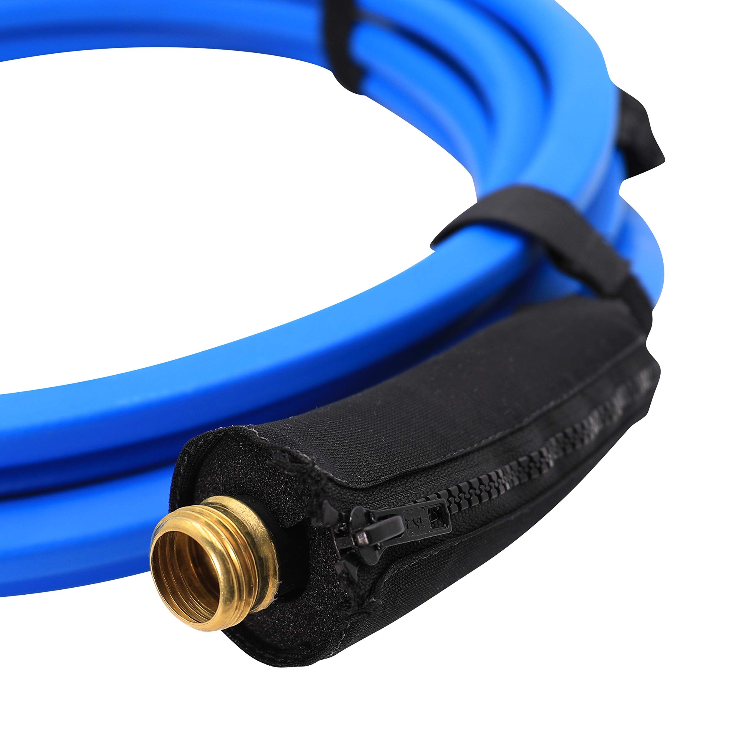 25' x 1/2" Valterra Heated Fresh Water RV Hose, Blue