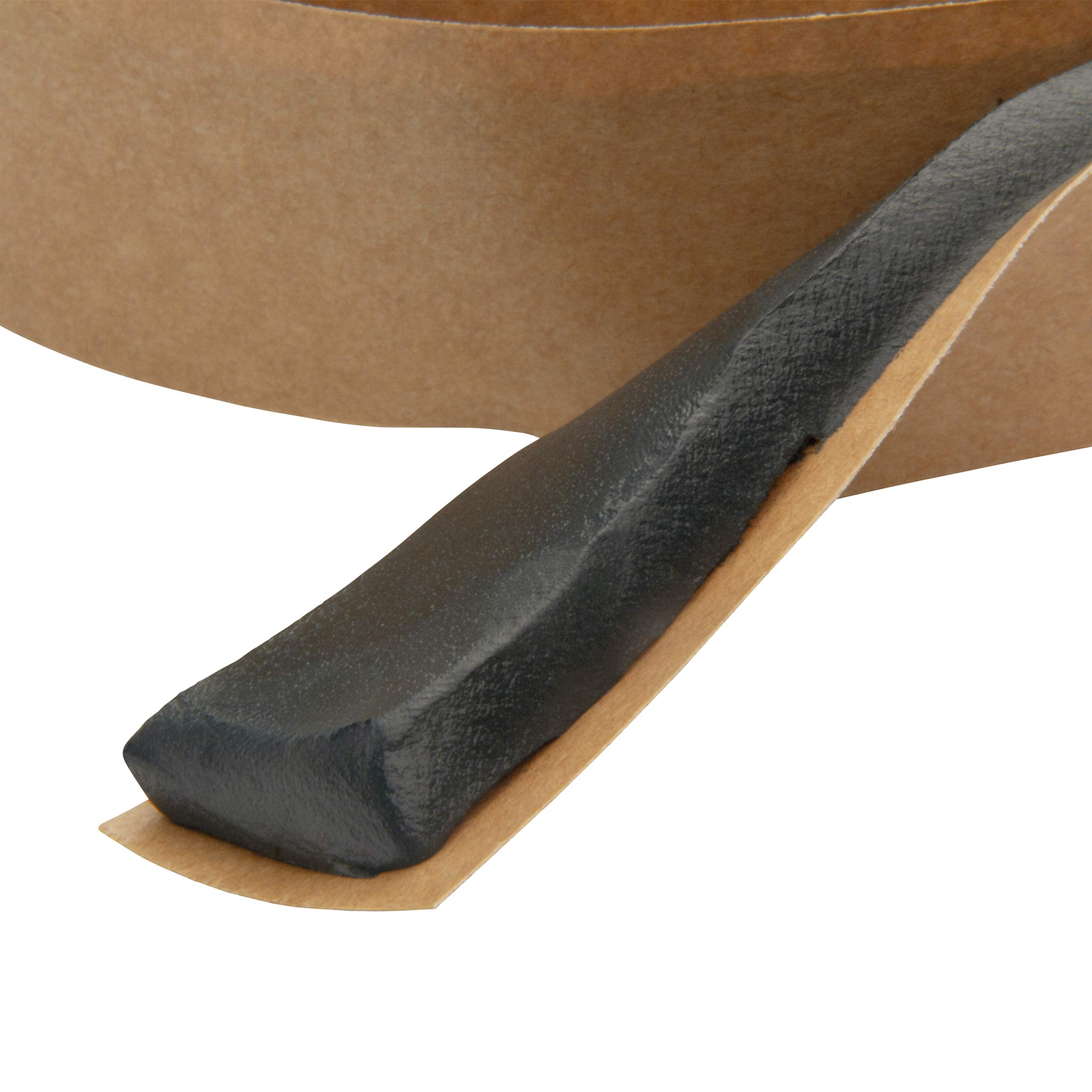 Alpha Systems 3/8" x 1" x 10' Trim Grade Tape, Dark Gray (16/Case)