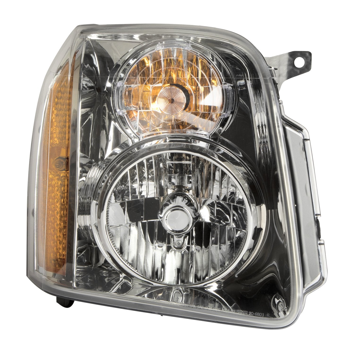 Right TYC Headlight Assembly Compatible with 2007-2014 GMC Yukon Denali Suv