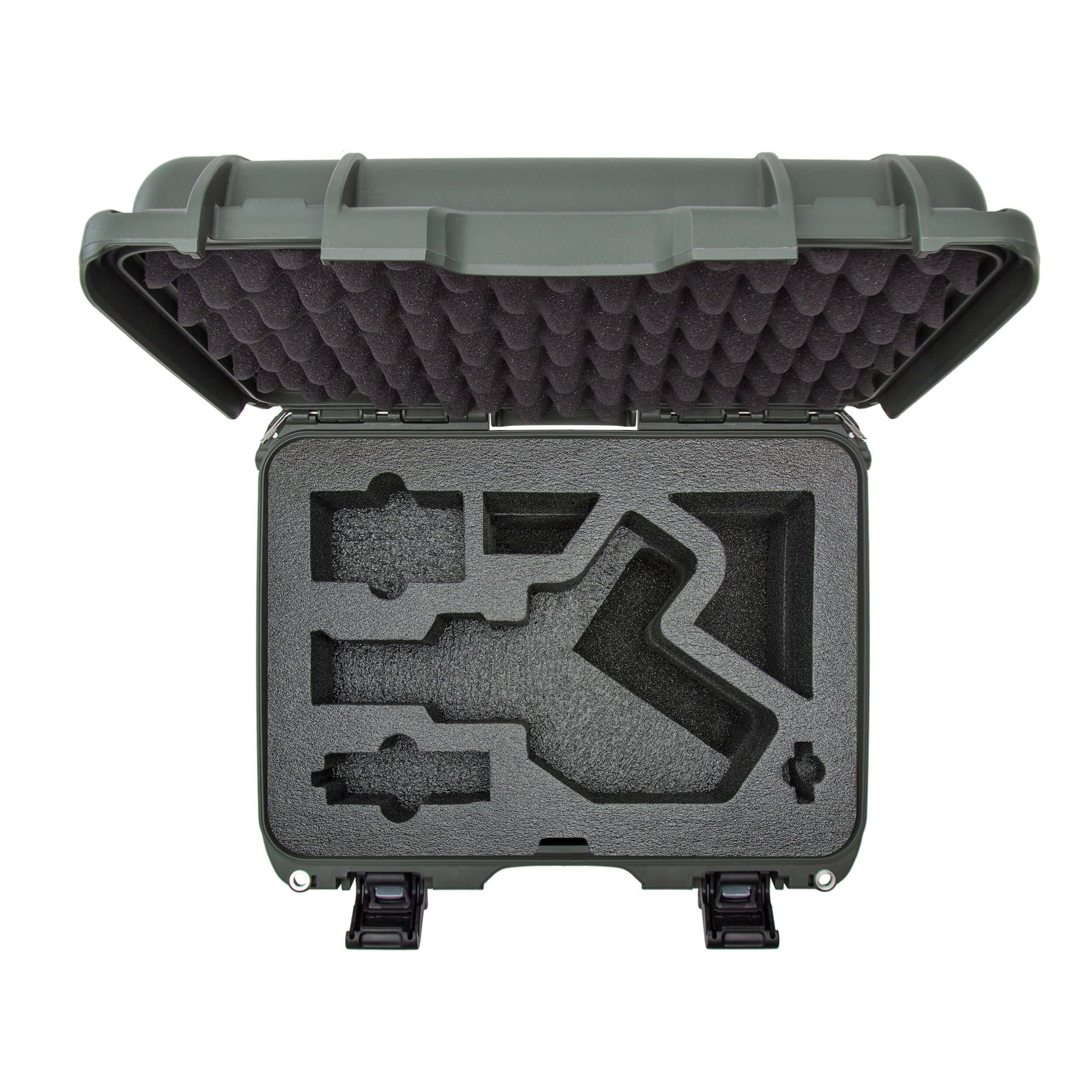 Nanuk Waterproof Hard Case 920 with Custom Foam Insert for DJI Ronin-S 3 Mini - Olive