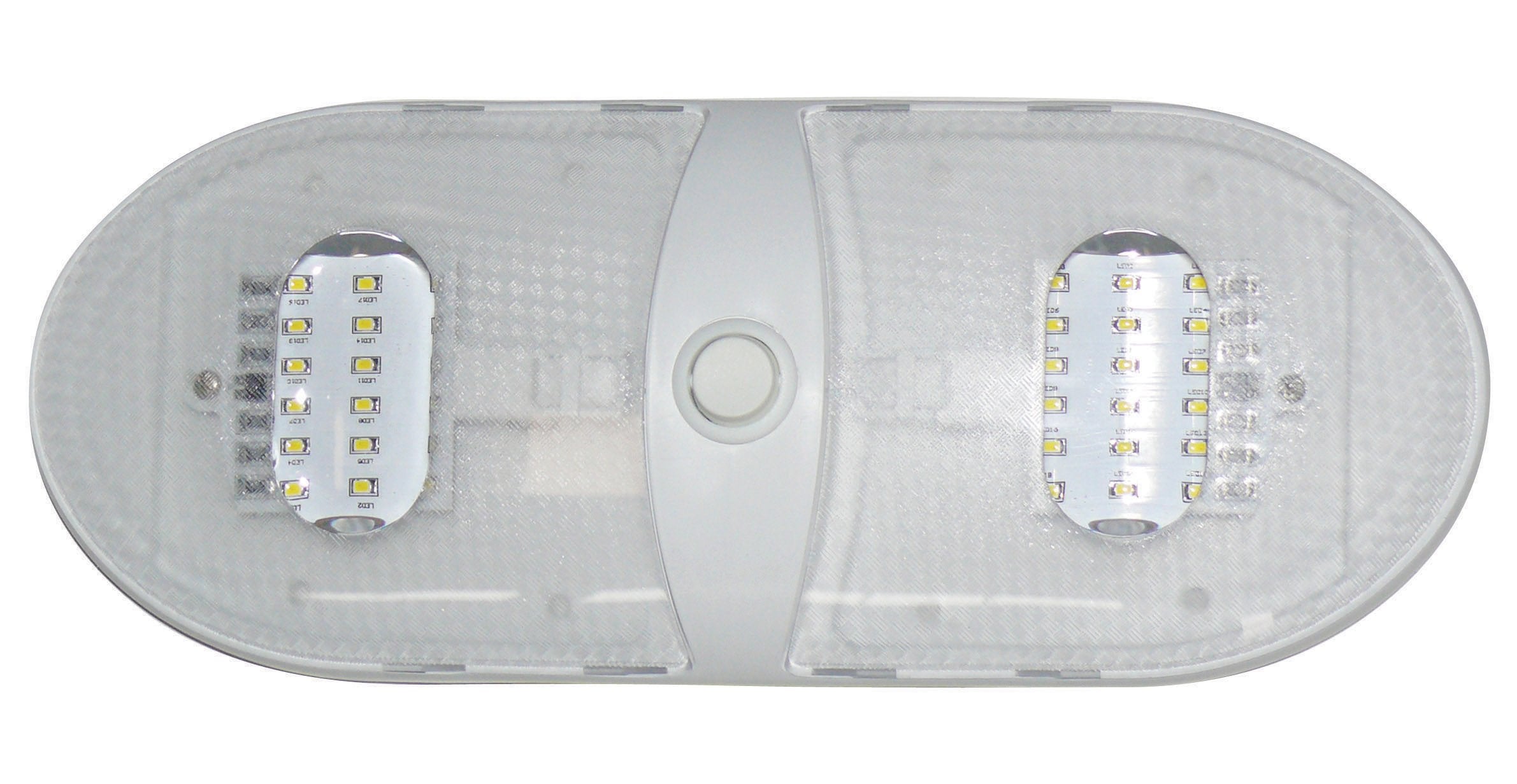 Slim Line Valterra Diamond Group 65430 Double LED Dome Light