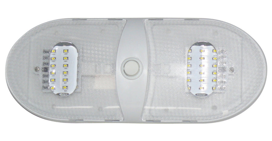 Slim Line Valterra Diamond Group 65430 Double LED Dome Light