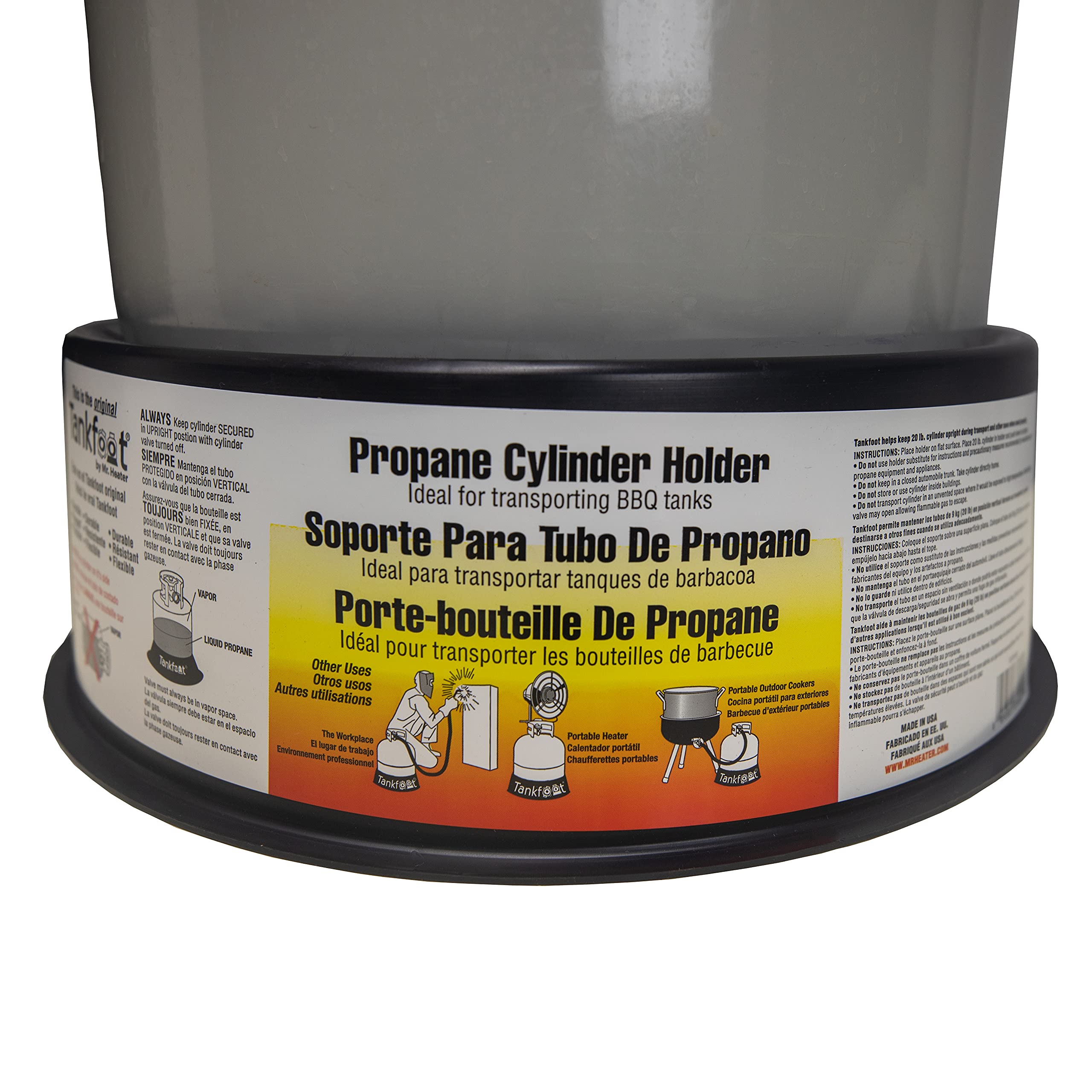Tank Mr. Heater Foot, Fits 20-Pound, 30-Pound and 40-Pound Cylinders to Stabilize Tanks