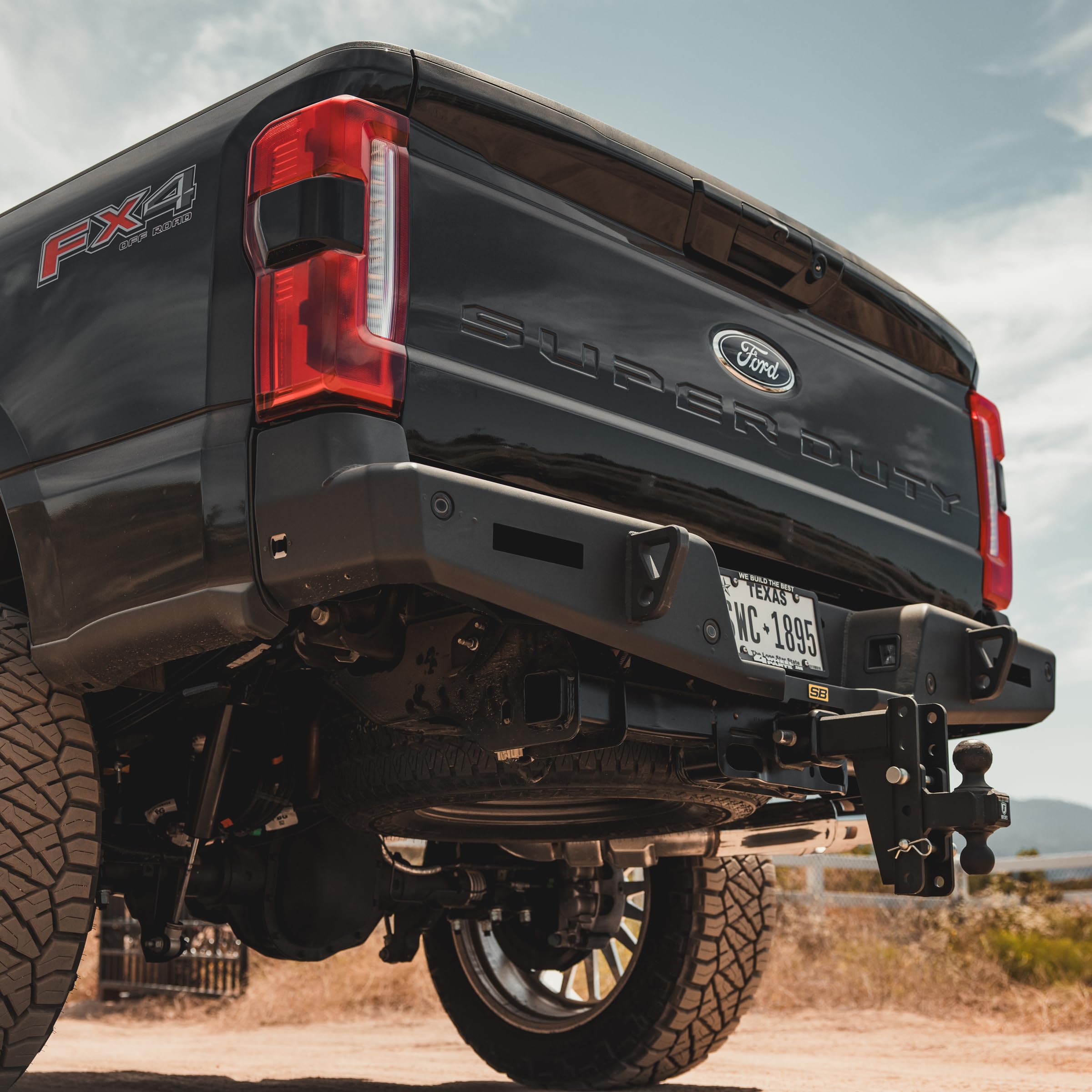FULL SIZED SmittyBilt TRUCK BUMPER FORD F-150 REAR - SB613934