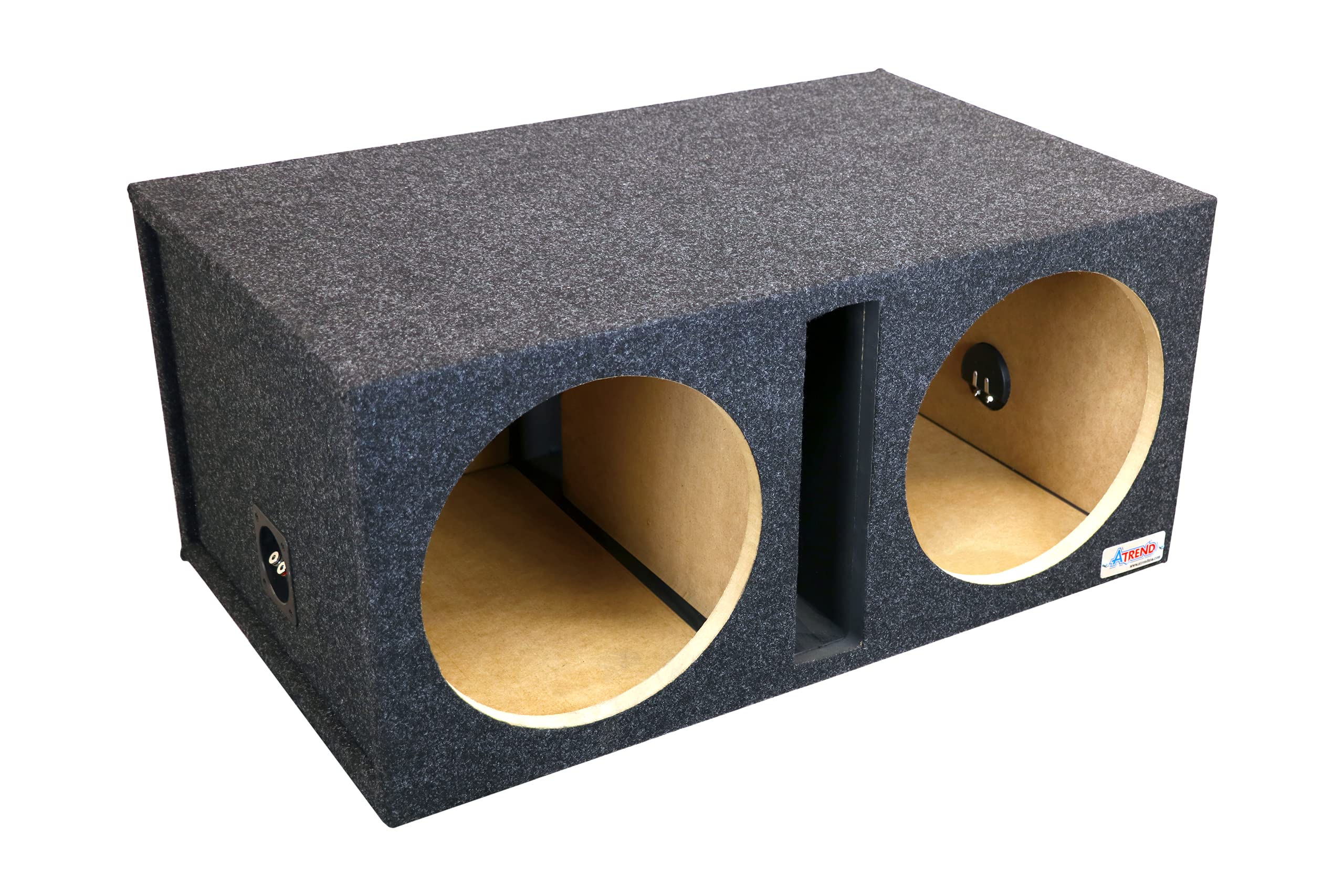 12DQV ATREND 12" Dual PRO Series Vented CAR Audio SUBWOOFER MDF Enclosure New
