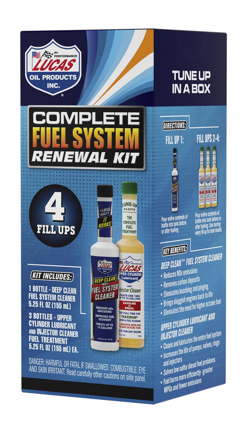Complete Lucas Oil Fuel System Renewal Kit 10966