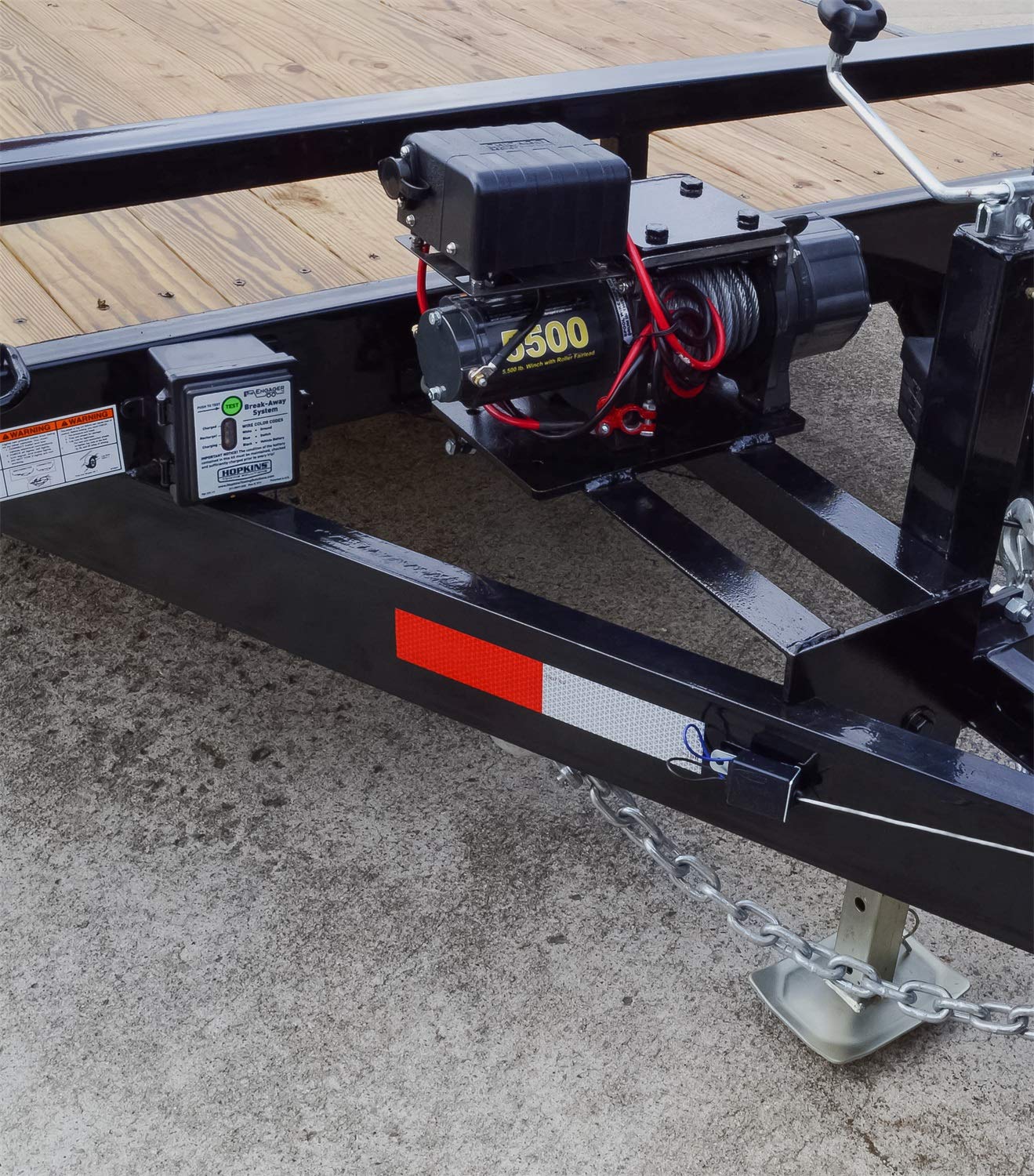 Engager SM Break-Away System Hopkins Towing Solutions with Battery Meter and 44 Switch