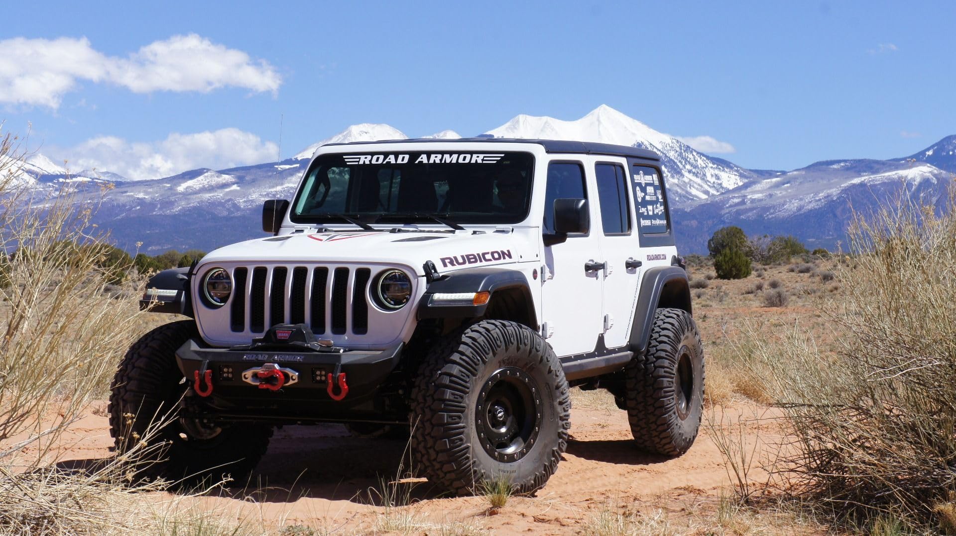 Stealth Road Armor 5182F0B Front Mid Width Winch Bumper - Texture Black - Compatible with: 2018-2025 Jeep JL JLU JT