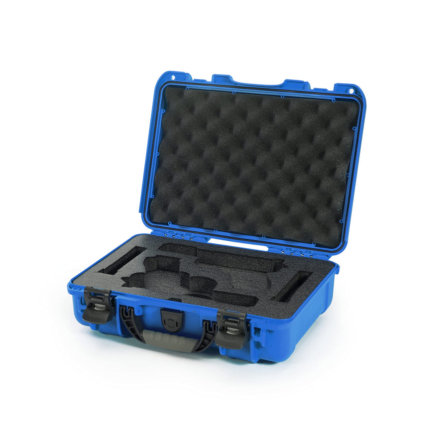 Glock Pistol Hard Case Nanuk 910 Waterproof 2UP - Blue (910-GLOCK8)