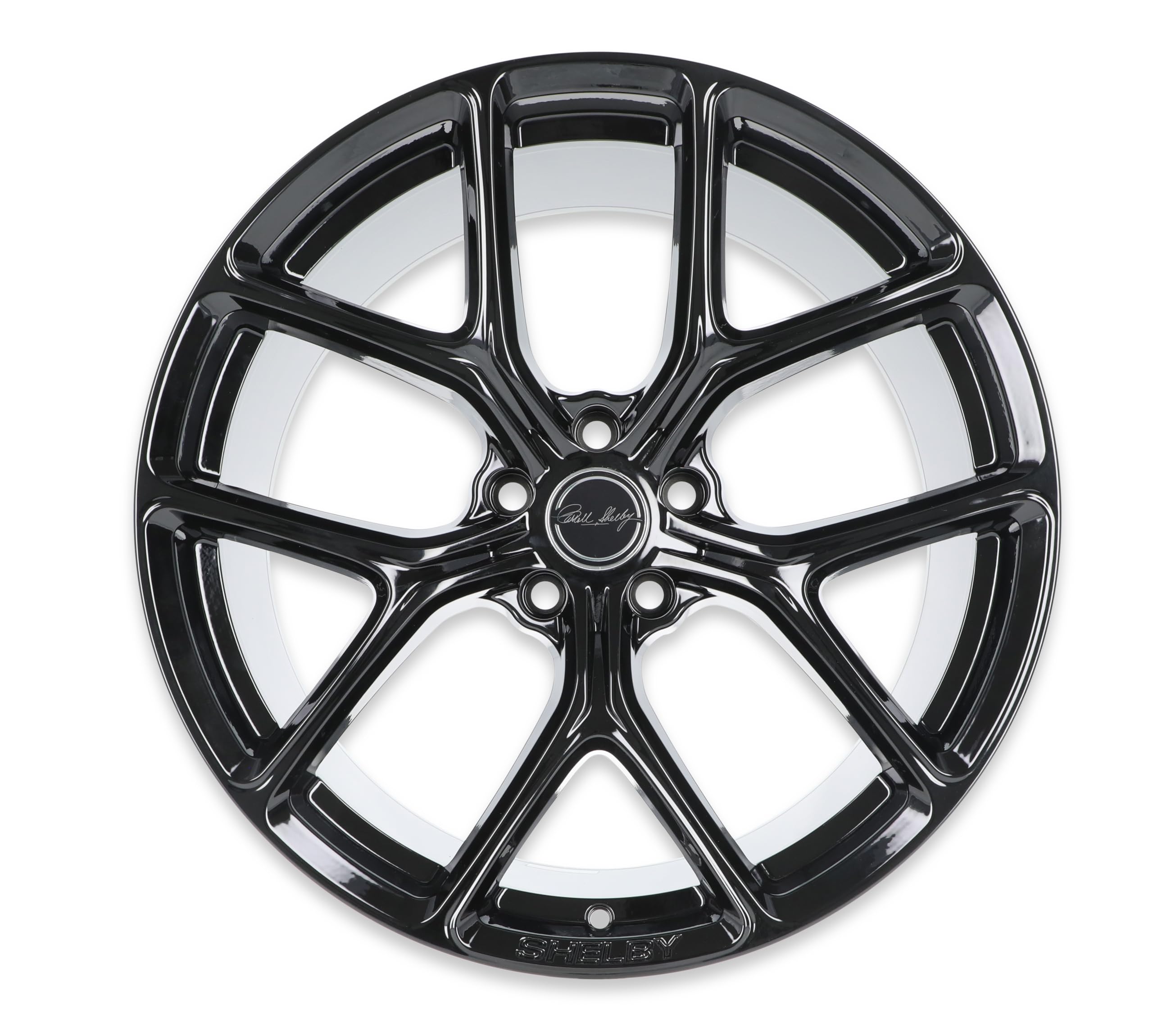 CS3-215455-B Carroll Shelby Wheels - 20 x 11 in. CS3 - 5 x 114.3-50mm Offset - Gloss Black