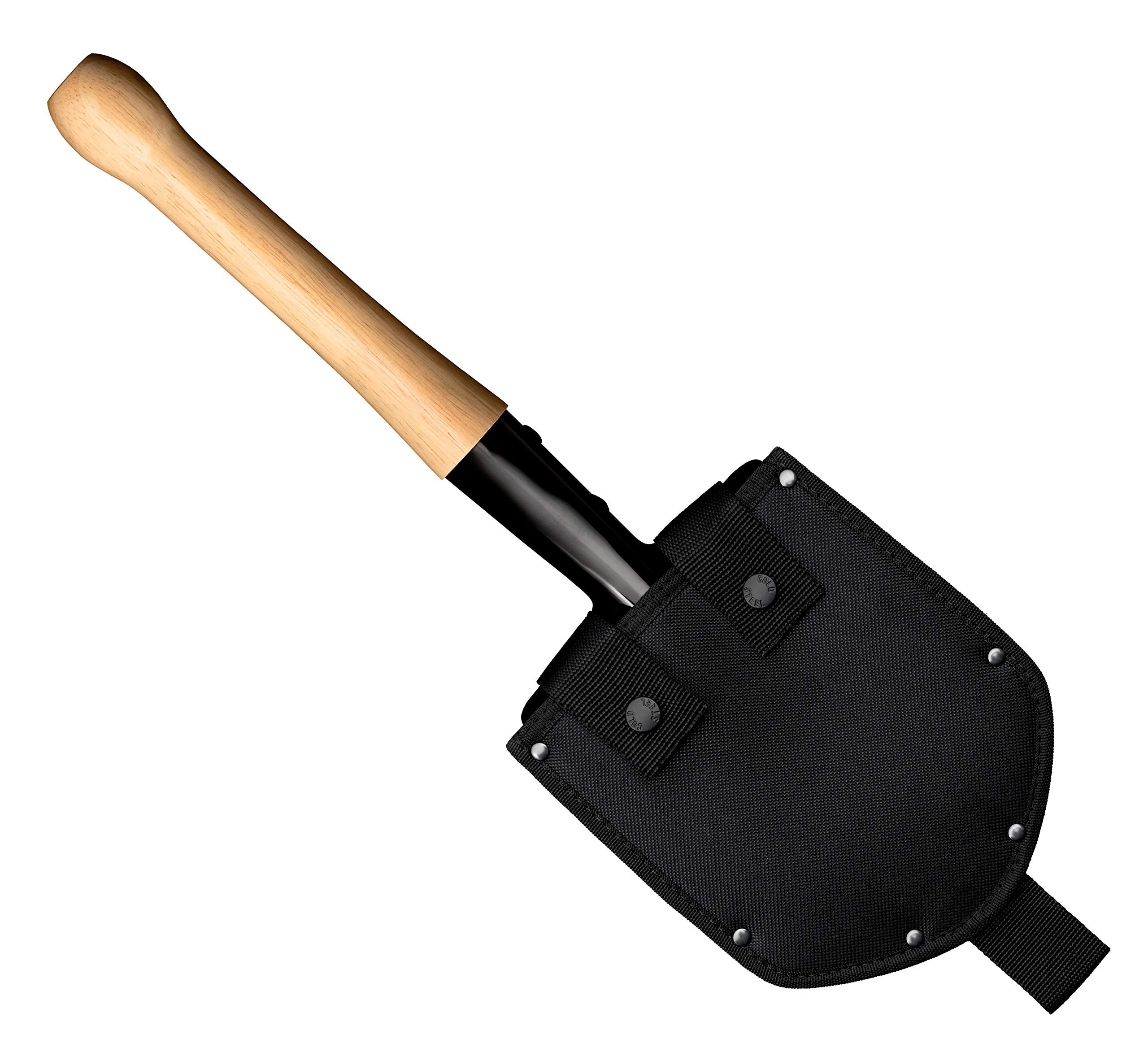 Cold Steel Tactical Spetsnaz Camp Shovel Tool for Camping, Survival and Outdoors, Special Forces Shovel Sheath, One Size (92SF)