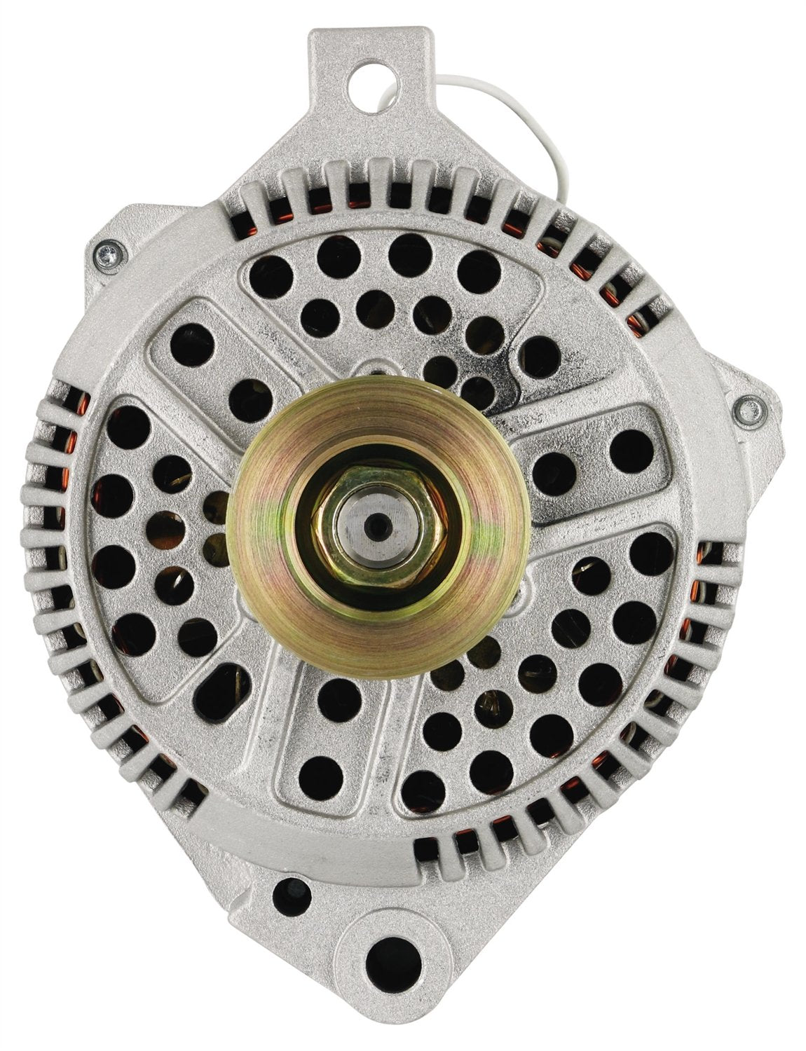 Alt Ford Powermaster 3G Natural 200A 6 grv Pulley Large Frame Str MTG Unthreaded MTG Ear 1-Wire