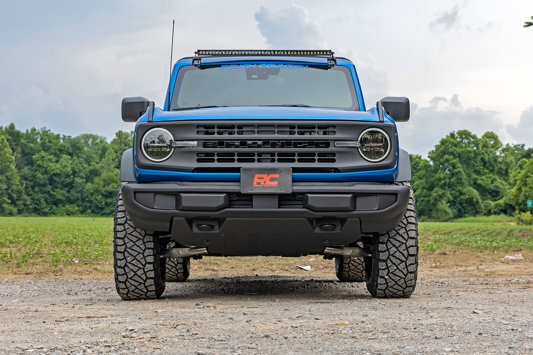1" Rough Country Leveling Kit for Ford Bronco (2021-2025) - Increases Ground Clearance, Easy Bolt-on Install