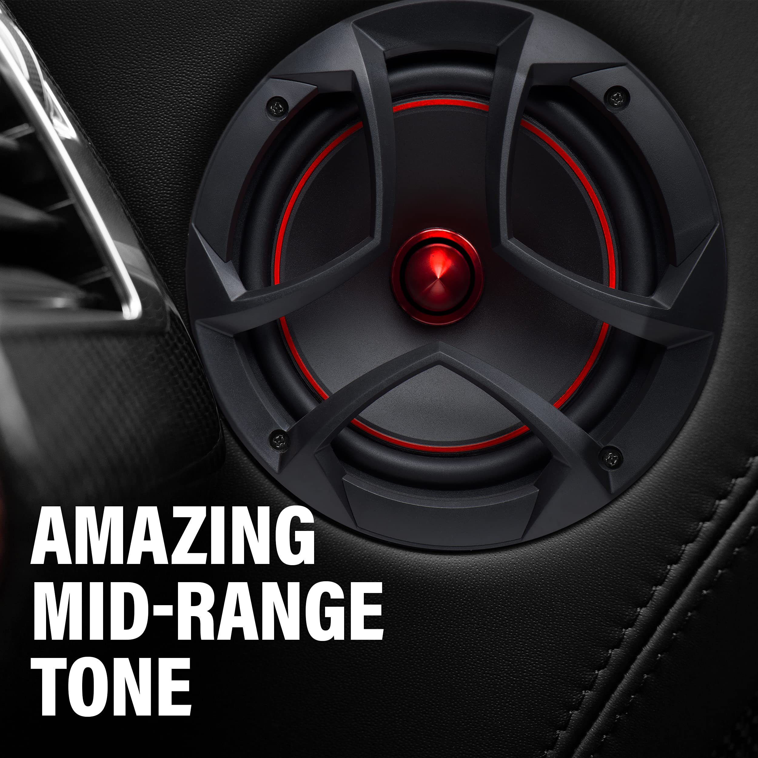 Sound Storm Laboratories 6.5 Inch CG65C Component Car Speakers - 350 Watts Per Pair, 2 Way, Sold in Pairs