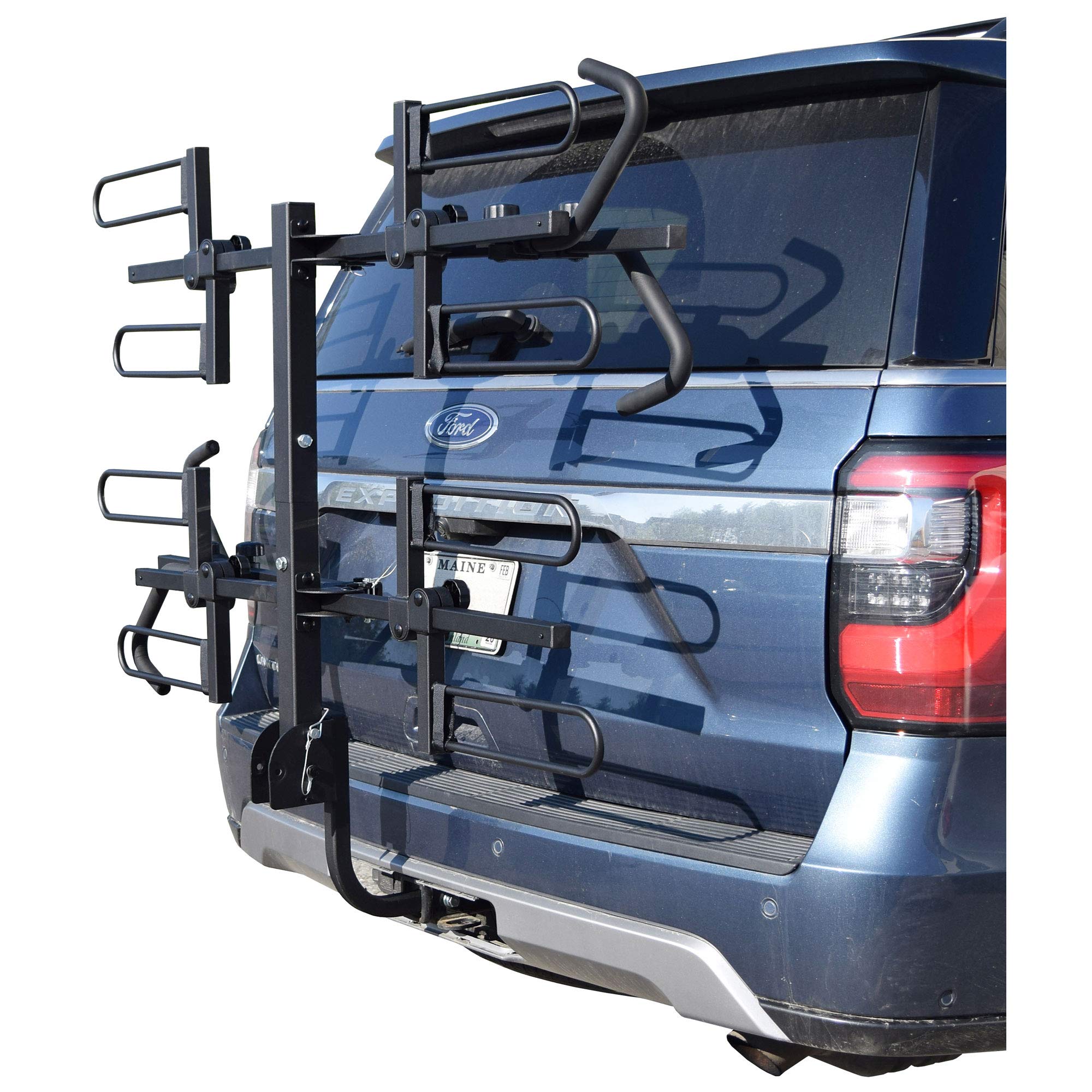 Malone Auto Racks HM4 Runway™ - Hitch Mount Platform 4 Bike Carrier