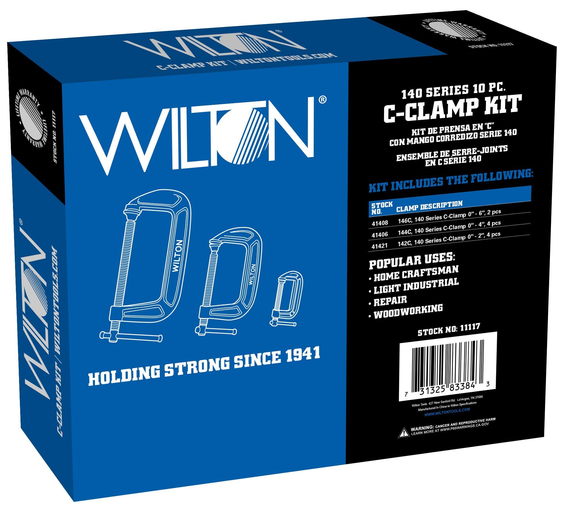140 Series Wilton Carriage C-Clamp Kit (11117)