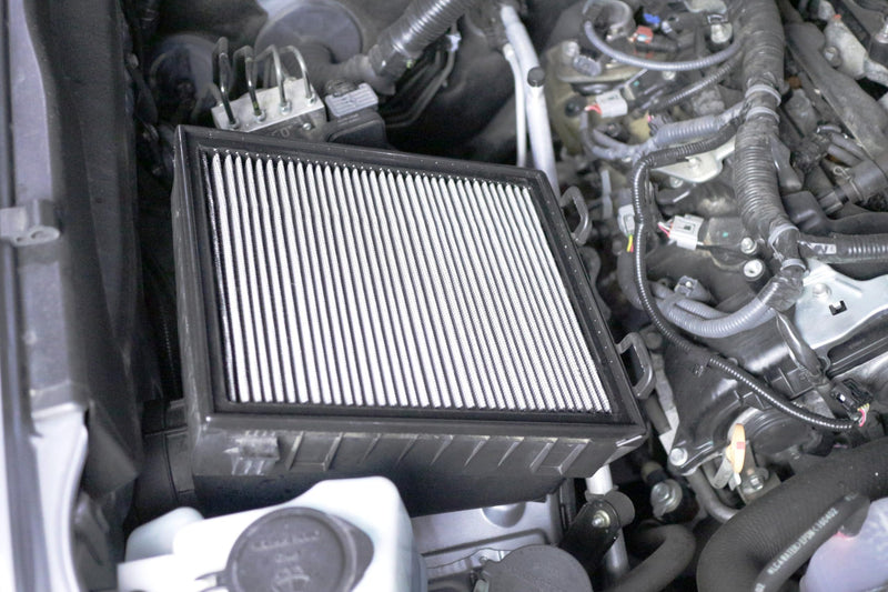 Black Silicone HPS Air Intake Kit with Air Filter Compatible for 2016-2023 Toyota Tacoma 3.5L V6, 827-725WB